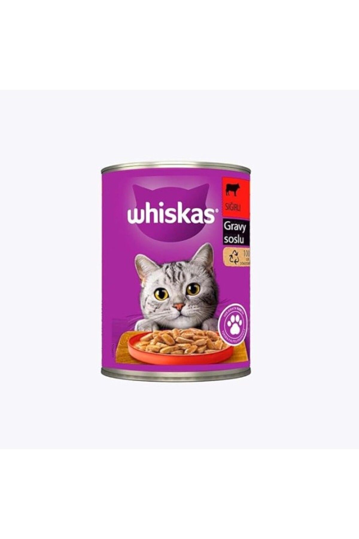 ShopZum Whiskas Biftekli Konserve Kedi Maması 400 G