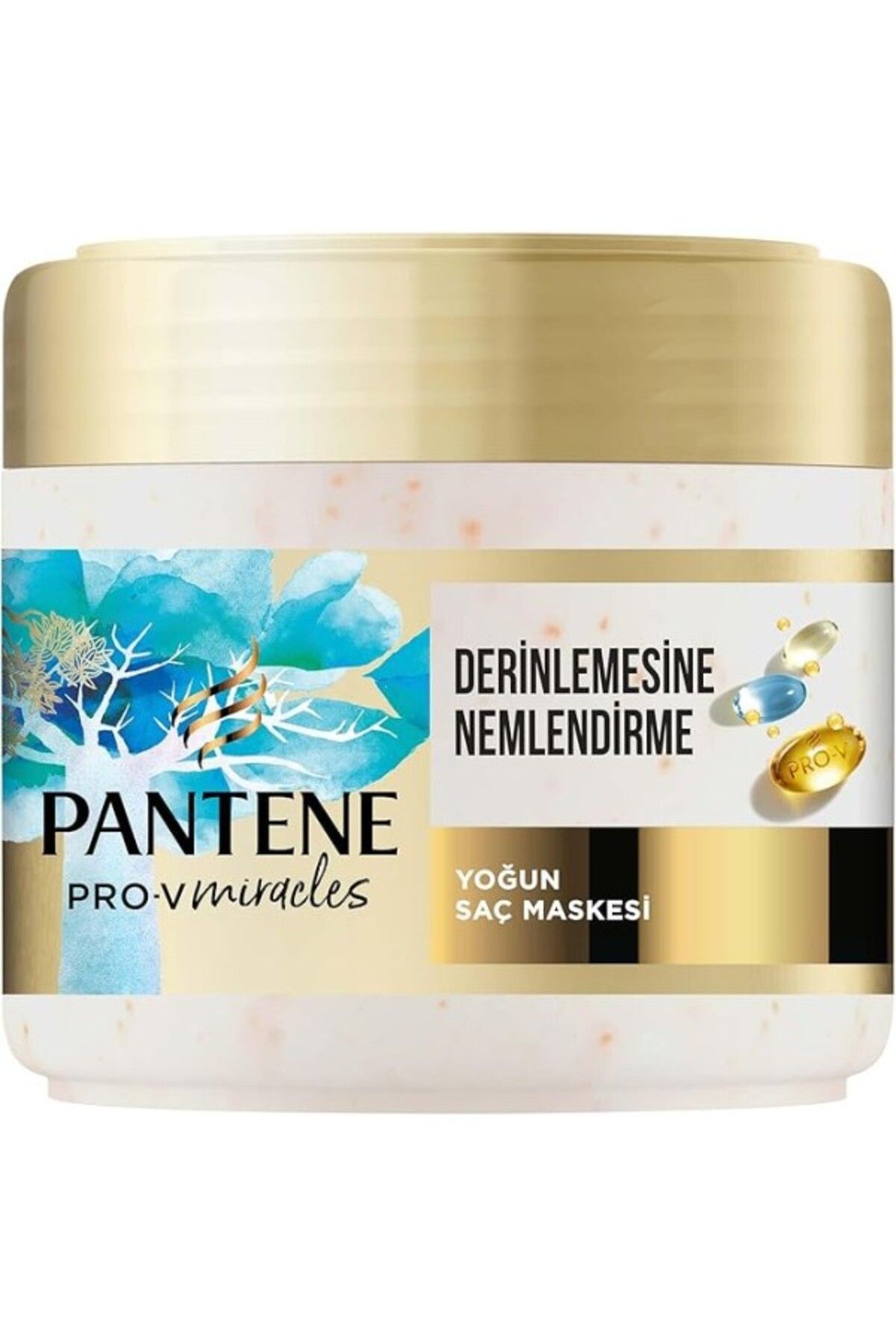 ShopZum Pantene Pro-V Miracles Hydra Glow Nemlendirici Maske Kuru Saçlar Için 300 Ml
