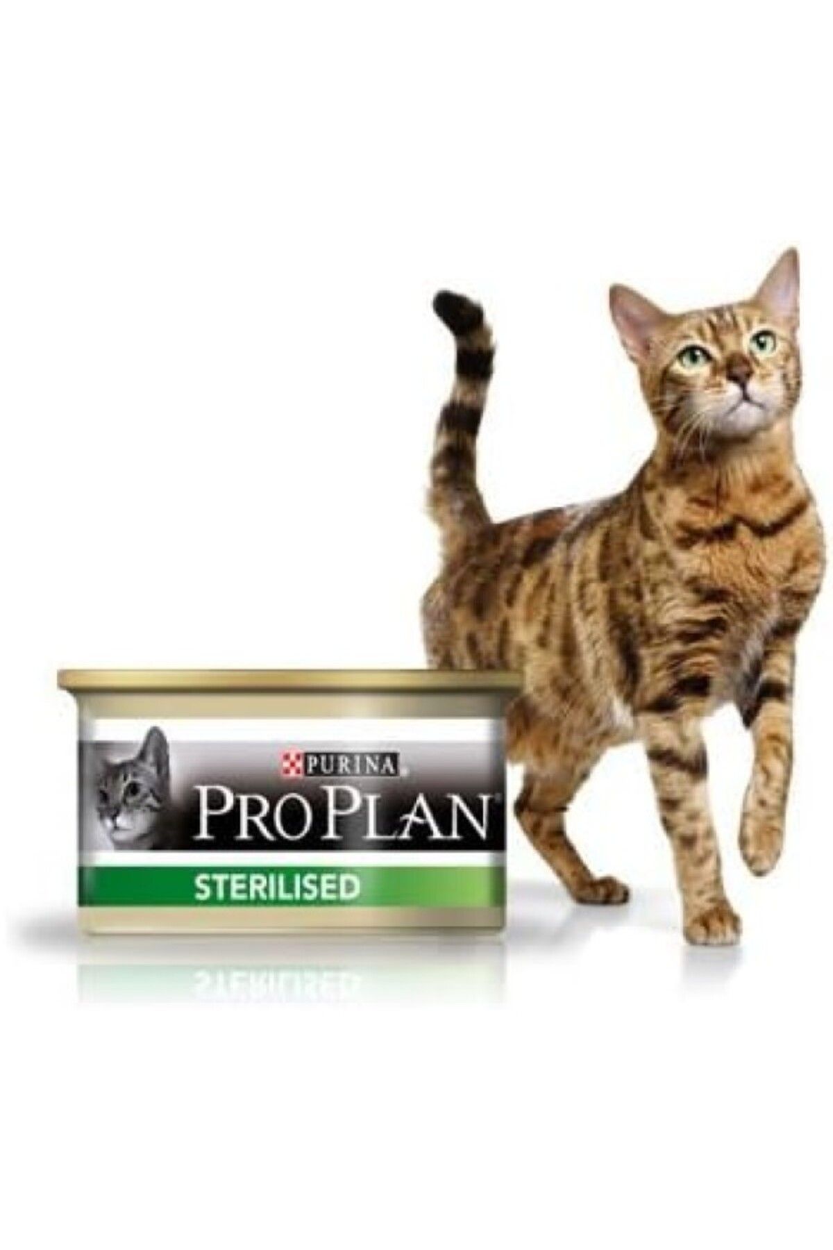 ShopZum Pro Plan Sterilised Somonlu Kısırlaştırılmış Yetişkin Yaş Kedi Konservesi - 85 Gr (24 Adet)
