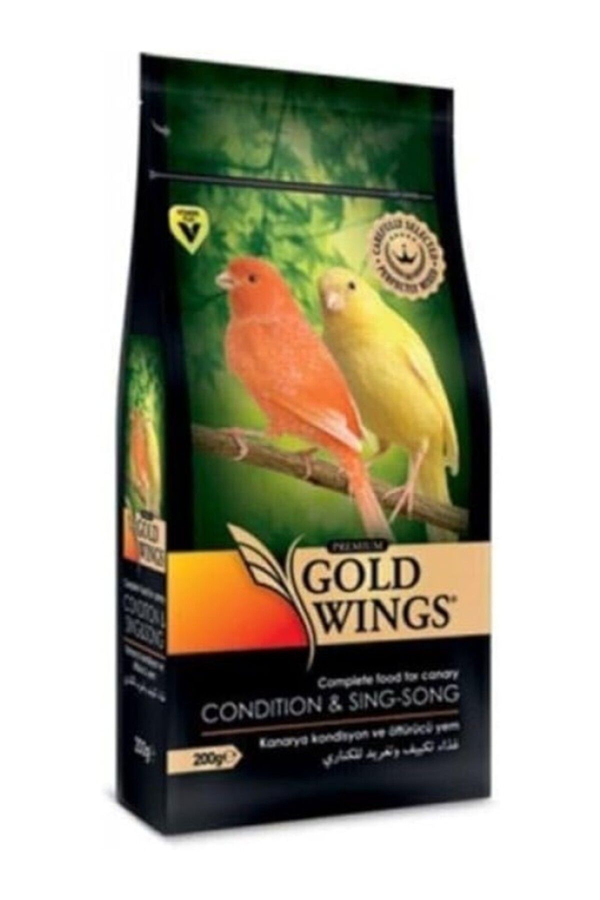 ShopZum Gold Wings Premium Kanarya Kondisyon Öttürücü, 200 G