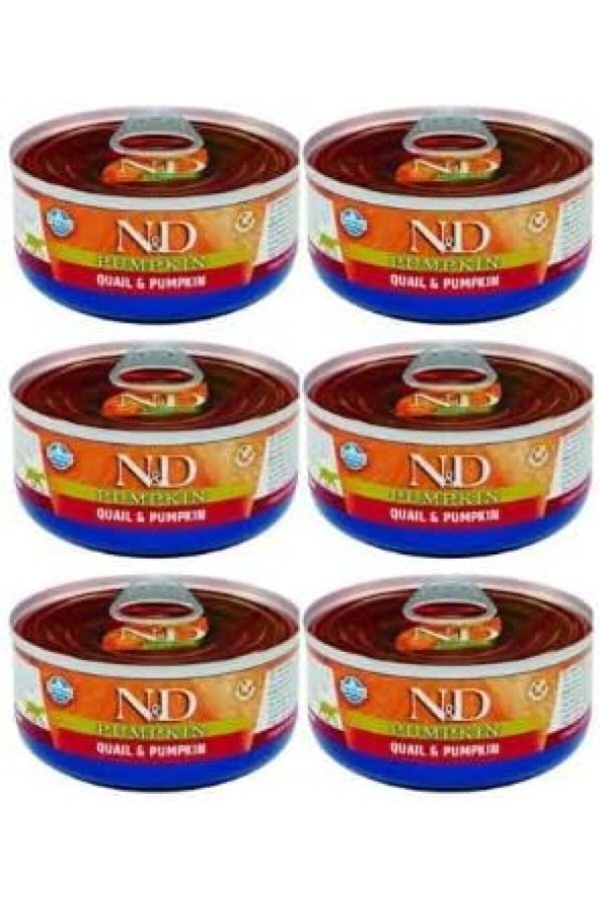 ShopZum Nd Bıldırcın Ve Bal Kabaklı Yetişkin Kedi Konservesi 6x70gr