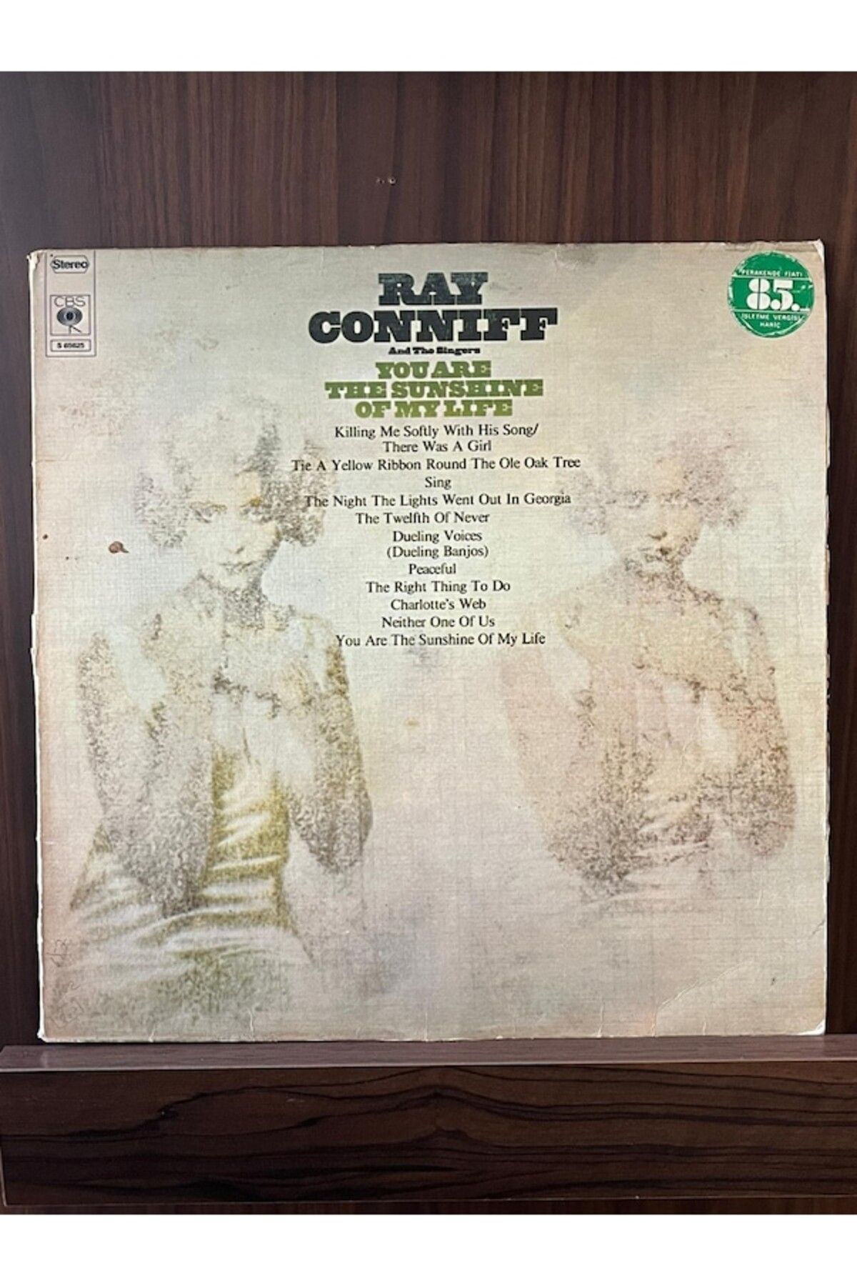 Ege Kitap ve Plak Evi Ray Conniff And The Singers - You Are The Sunshine Of My Life , 1