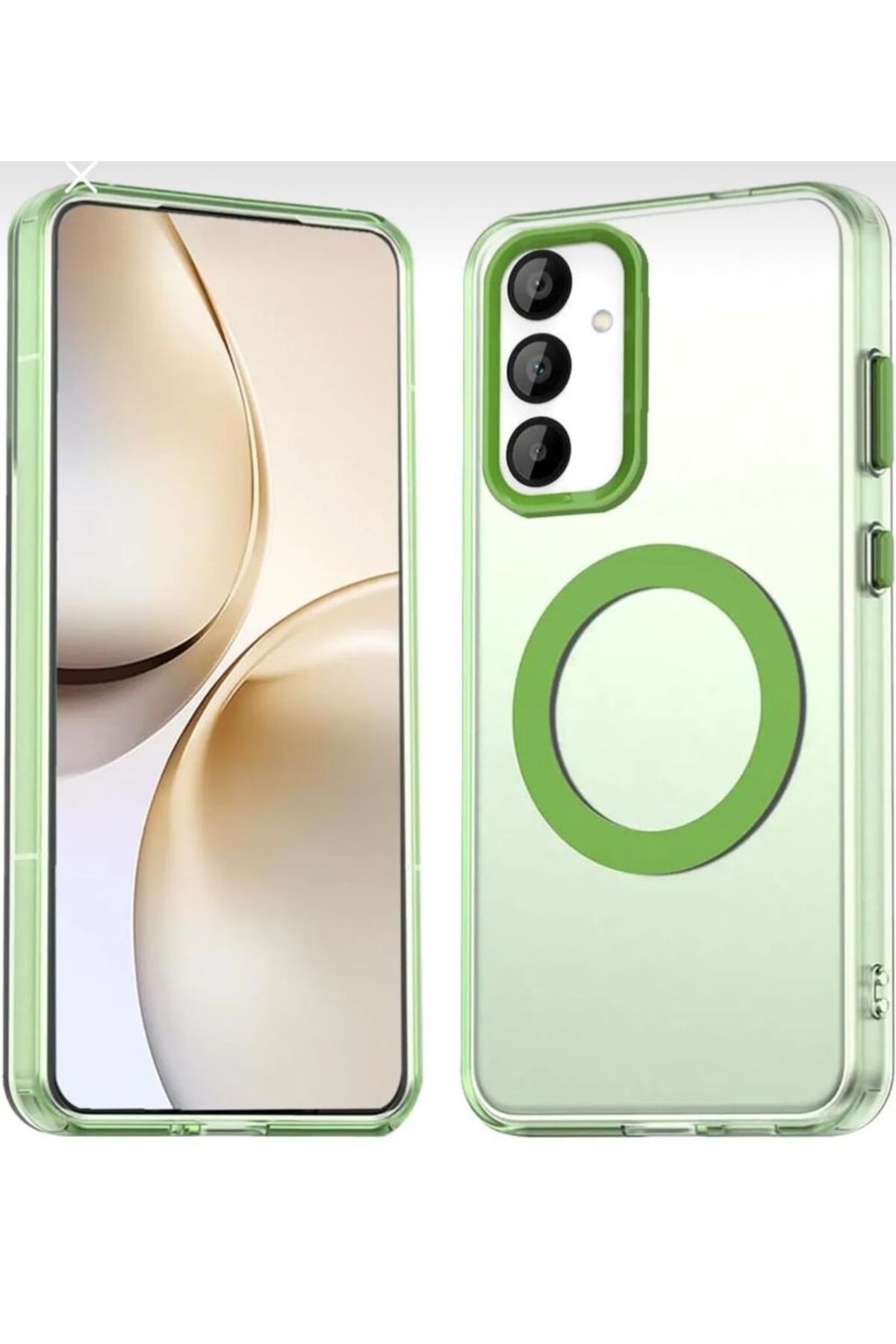 BerTech MED Samsung Galaxy A26 Kılıf Kamera Çıkıntılı Mat Magsafe Özellikli Kenarları Renkli Premium Sert Kapak