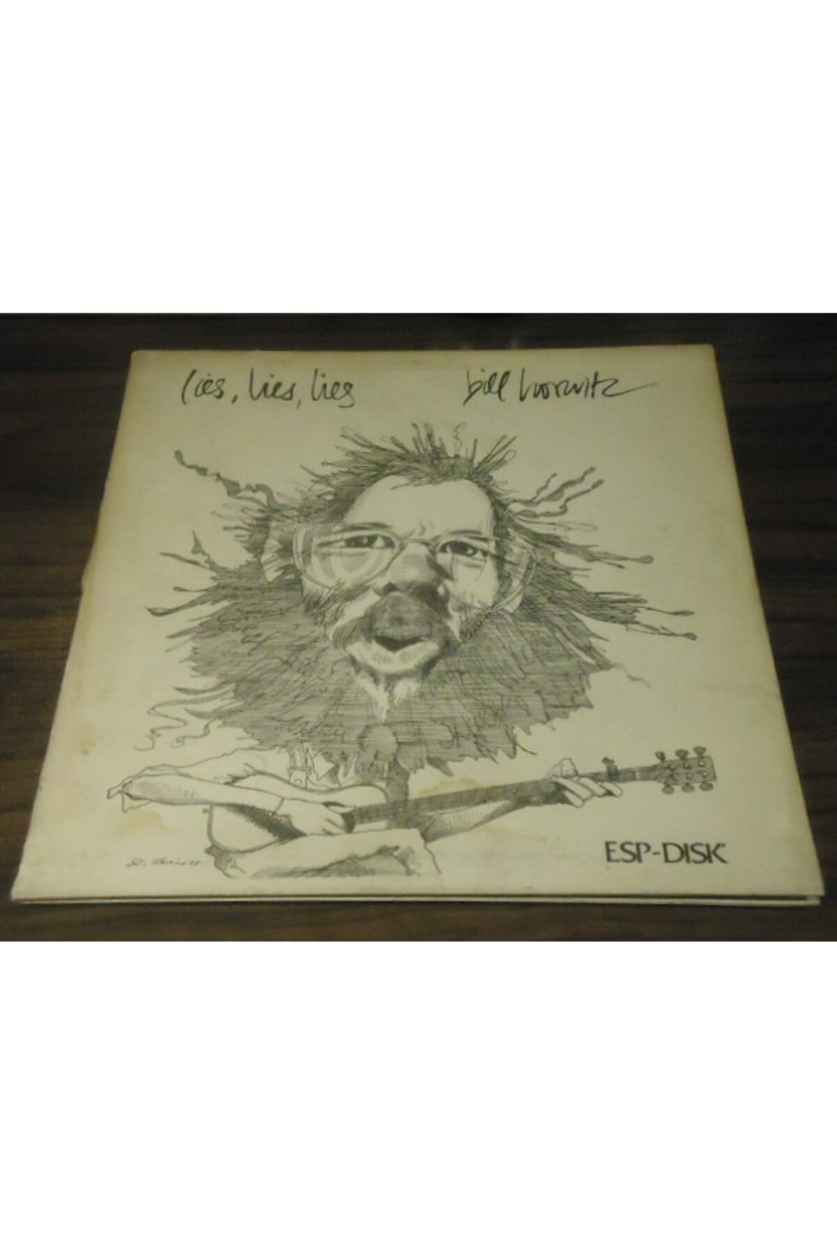 Ege Kitap ve Plak Evi Bıll Horwıtz - Lies. Lies. Lies . LP 1975 Folk