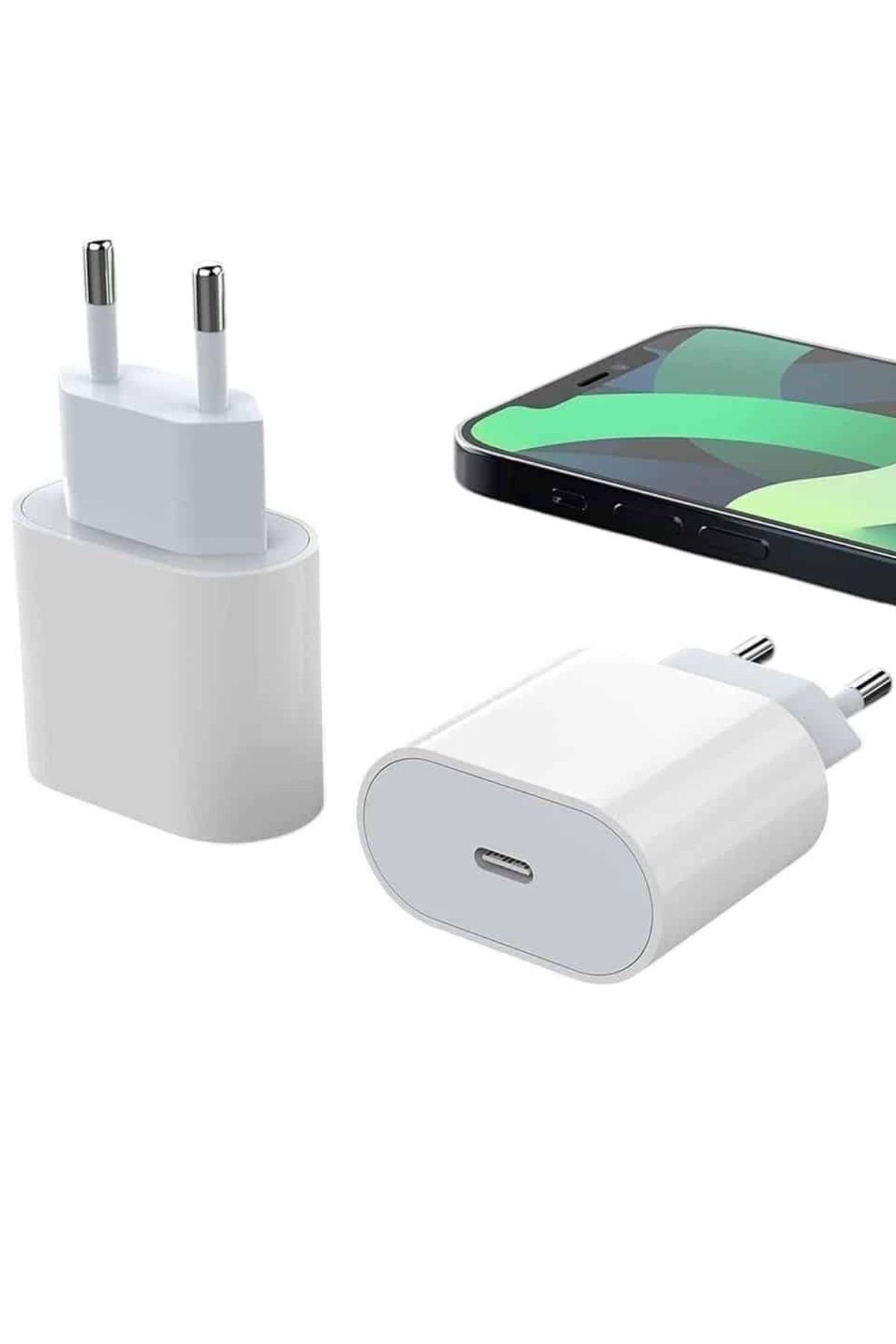 Aragetirsin iPhone 15 / 15 Pro Max Uyumlu 25W Hızlı Şarj Aleti – Type-C PD Adaptör & Kablo Seti