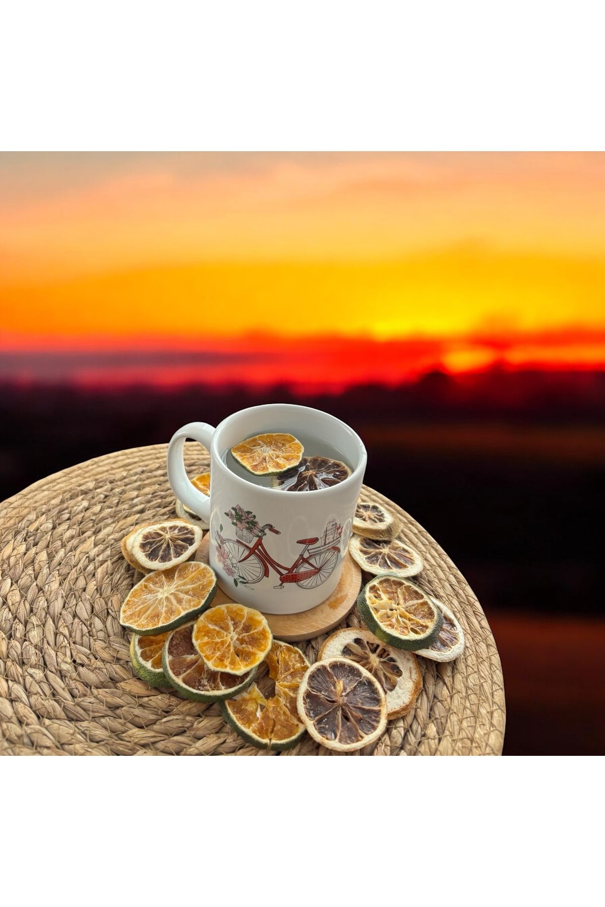NUSRETOGLU Doğal Kuru Portakal Dilimleri ve Limon dilimleri– Turunçgil Enerjisi 300 gr