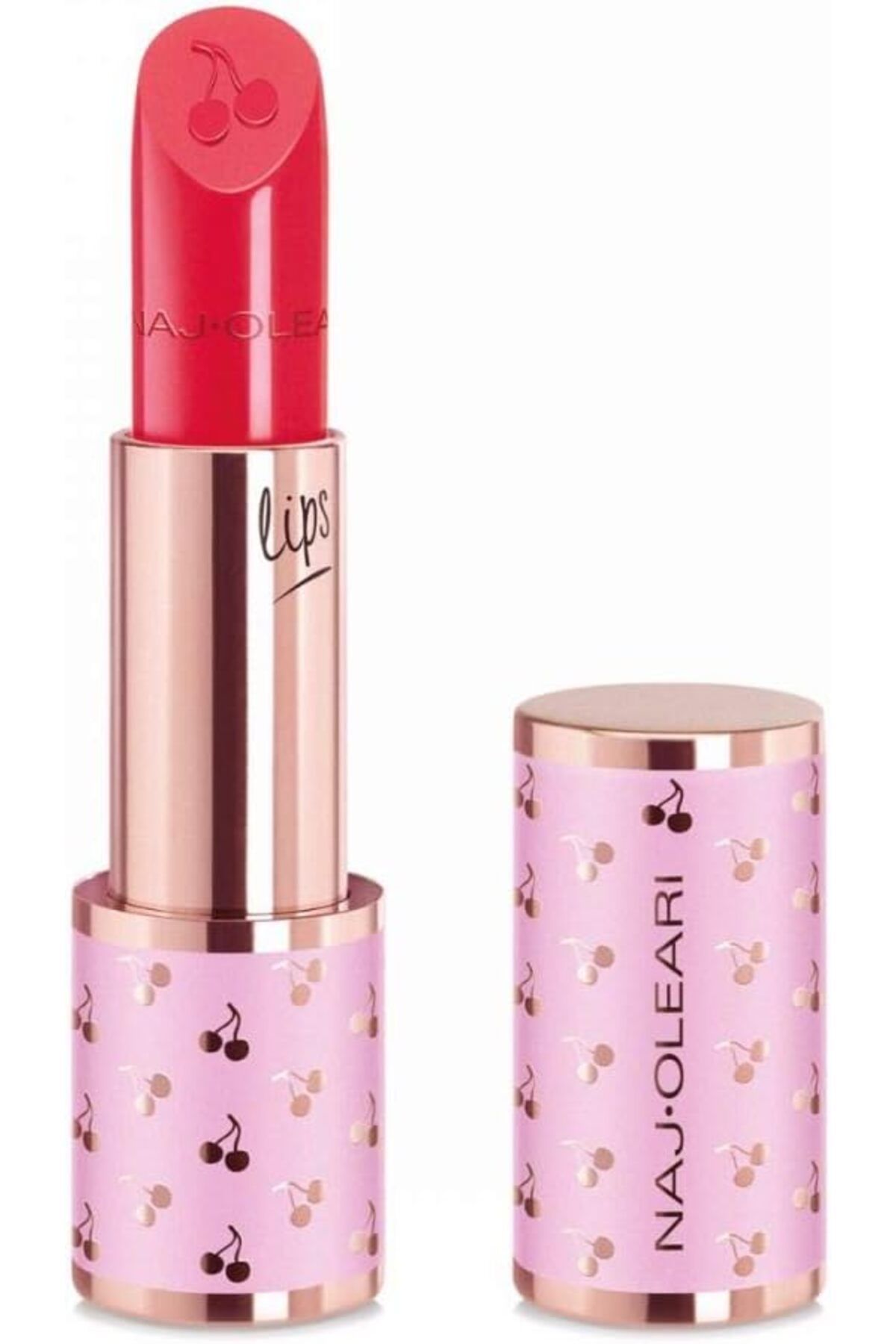 NAJ OLEARI Creamy Delight 13 Geranium Red Lipstick
