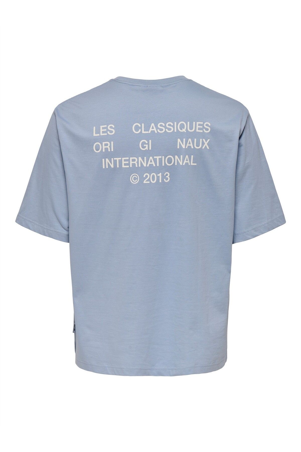 Only & Sons ONSLES CLASSIQUES RLX PRINT SS TEE Erkek Mavi T-Shirt - 22030601
