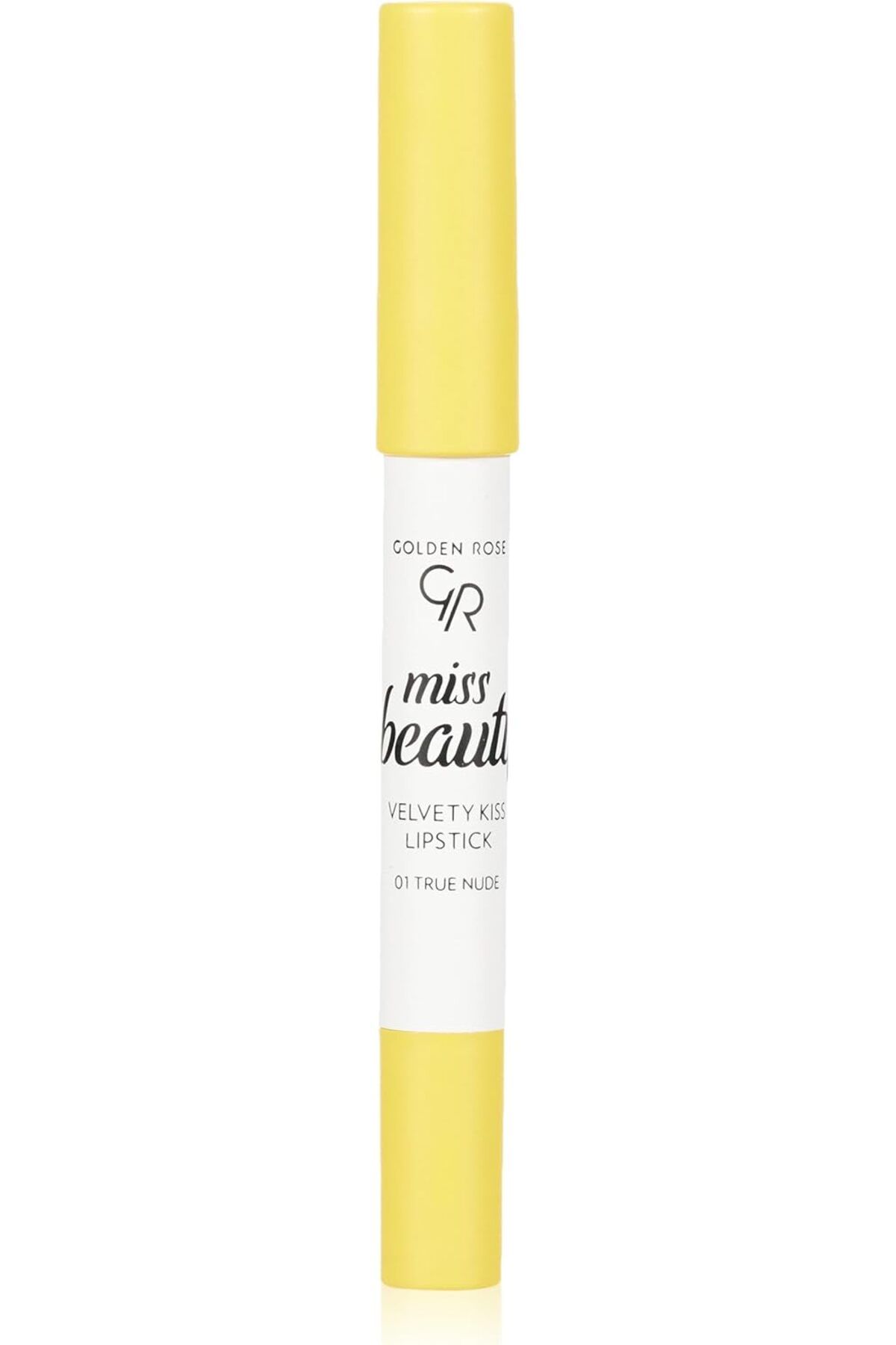Golden Rose Miss Beauty Velvety Kiss Lipstick Ruj No: 01 True Nude
