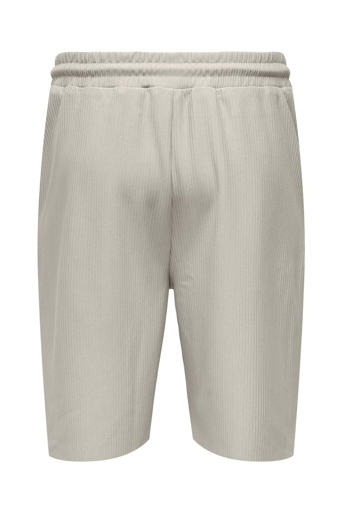 Only & Sons ONSDRUM PLEATED SHORTS Erkek Gri Şort - 22025037