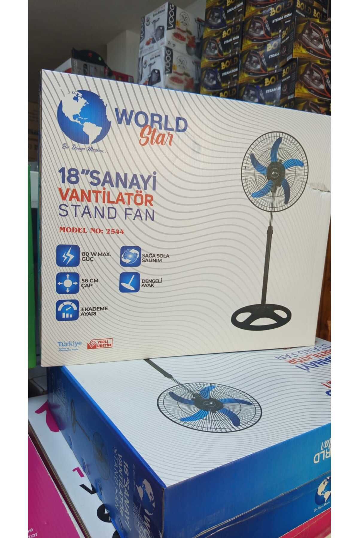 World Star 2544 18 İNÇ SANAYİ VANTİLATÖR