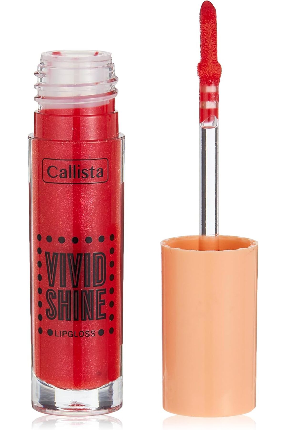 Callista Vivid Shine Lipgloss Nemlendiricili Dudak Parlatıcısı 104 Candy Apple - Kırmızı