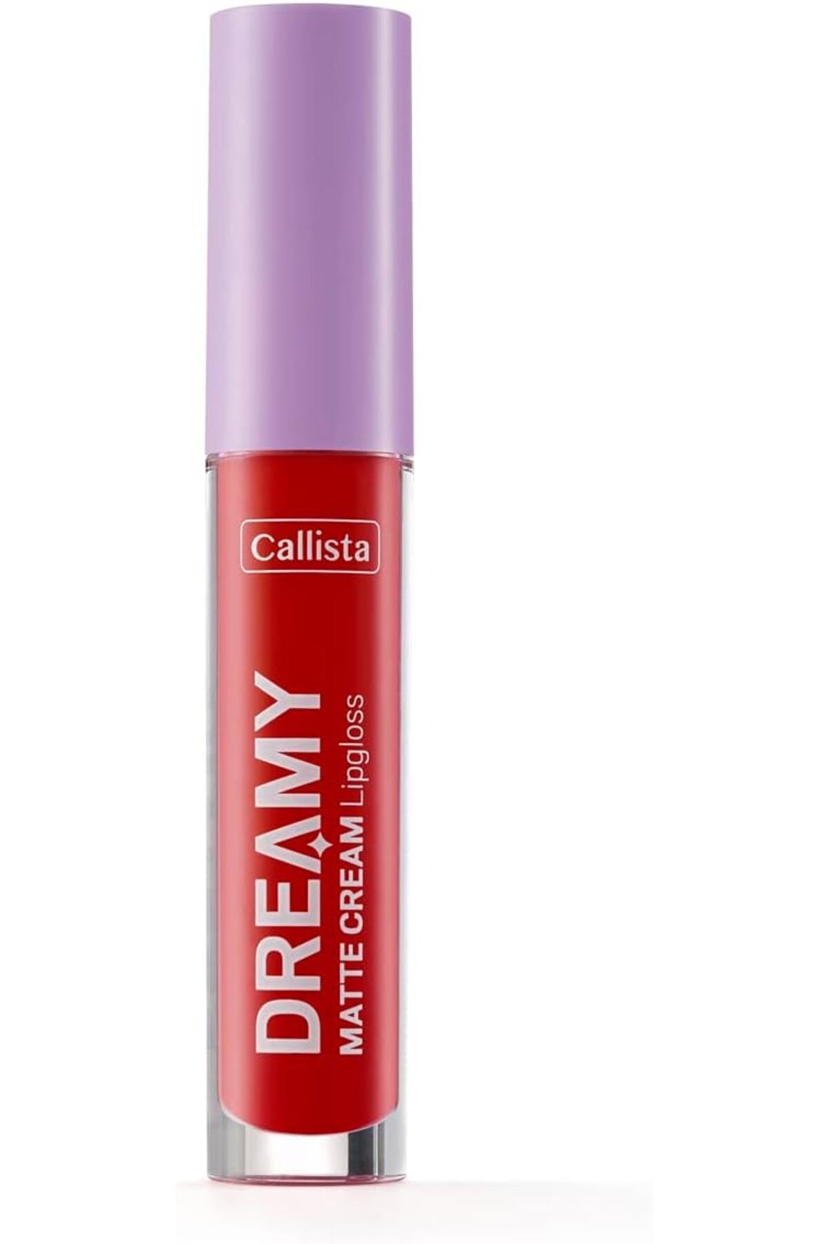 Callista Dreamy Matte Cream Mat Görünümlü Lipgloss 204 Hot Girl Check - Kırmızı