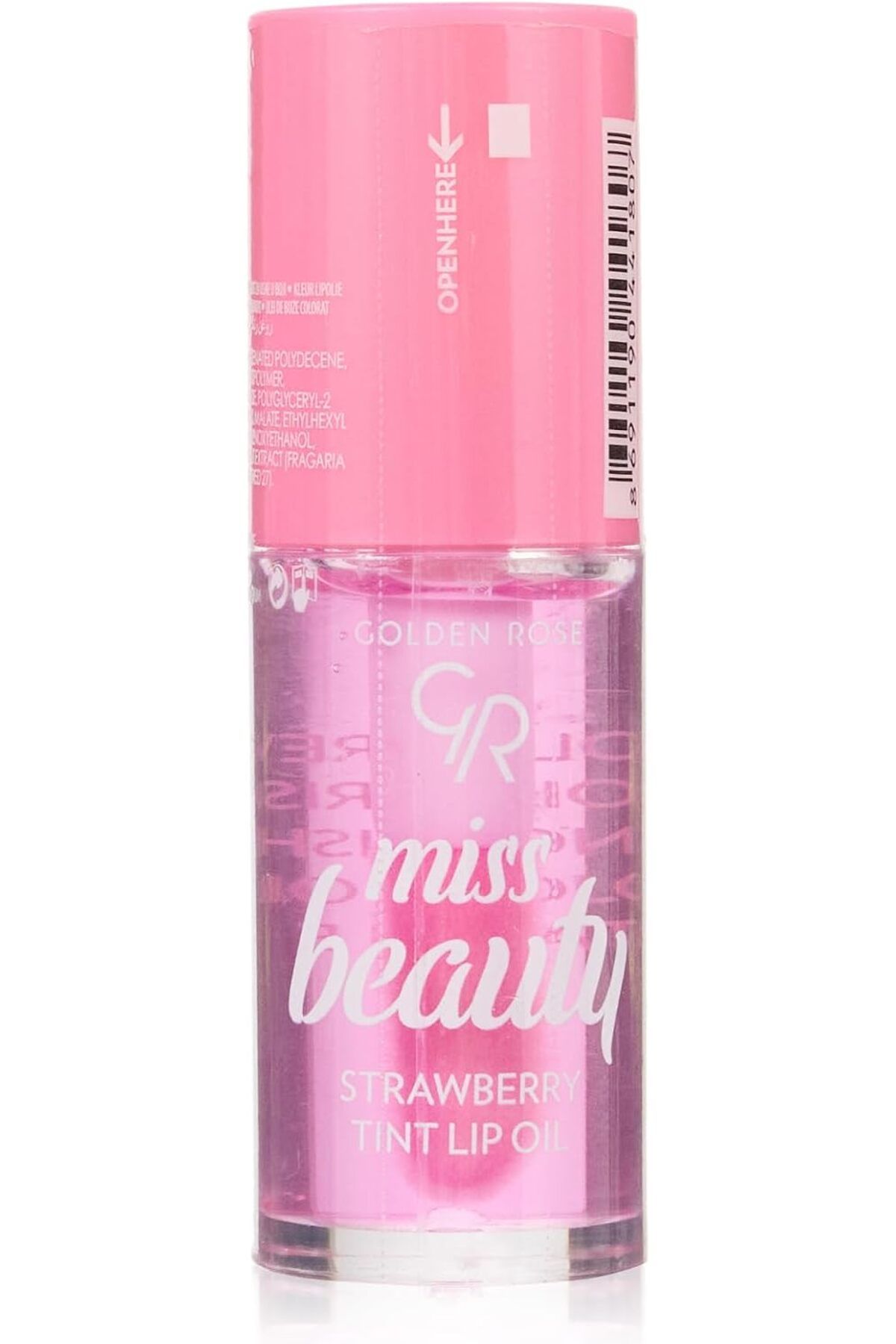 Golden Rose Miss Beauty Strawberry Tint Lip Oil
