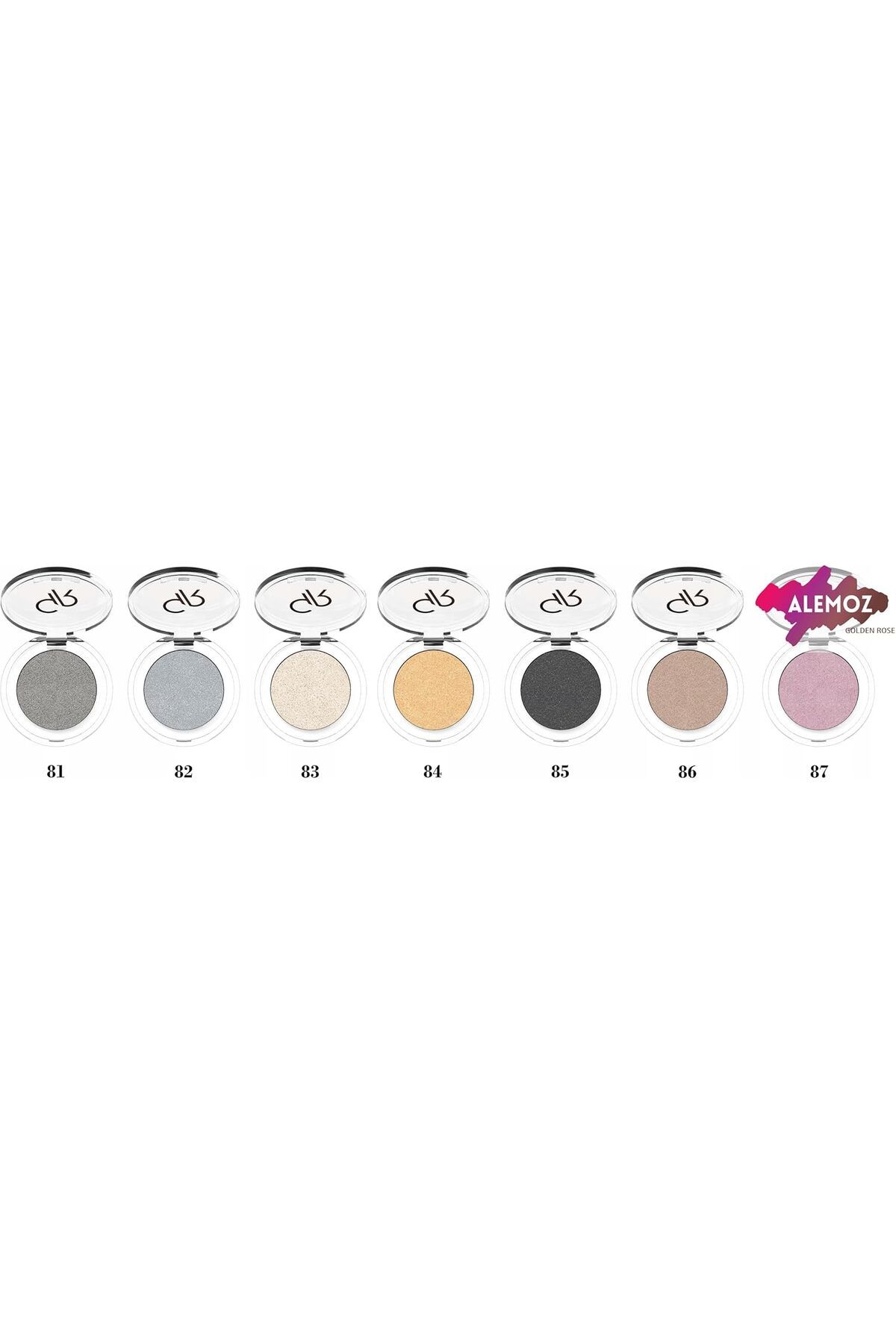 Golden Rose-Soft Color Matte Mono Eyeshadow No:12 5
