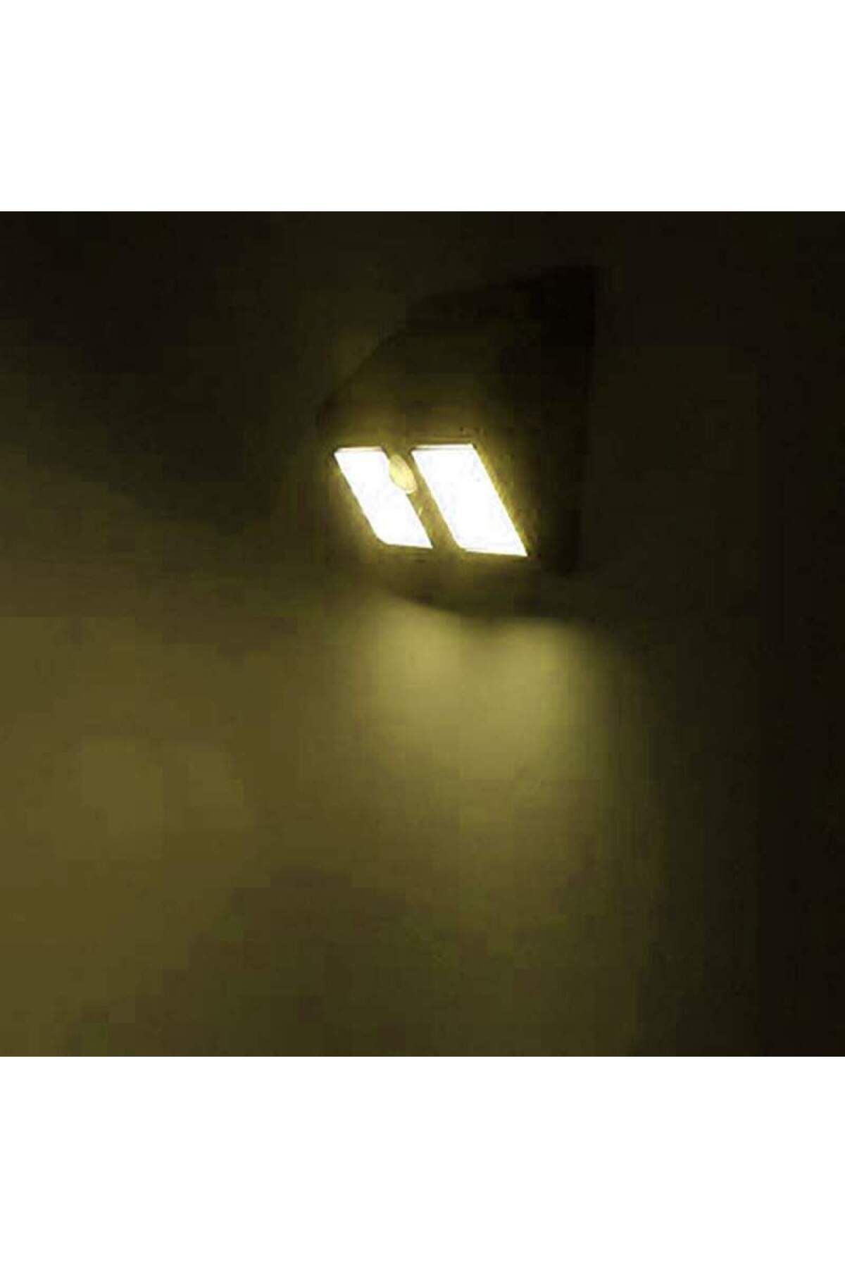 SIKS-® solar lamp, 96 LED COB, led light, motion sensor, function selection, black 4