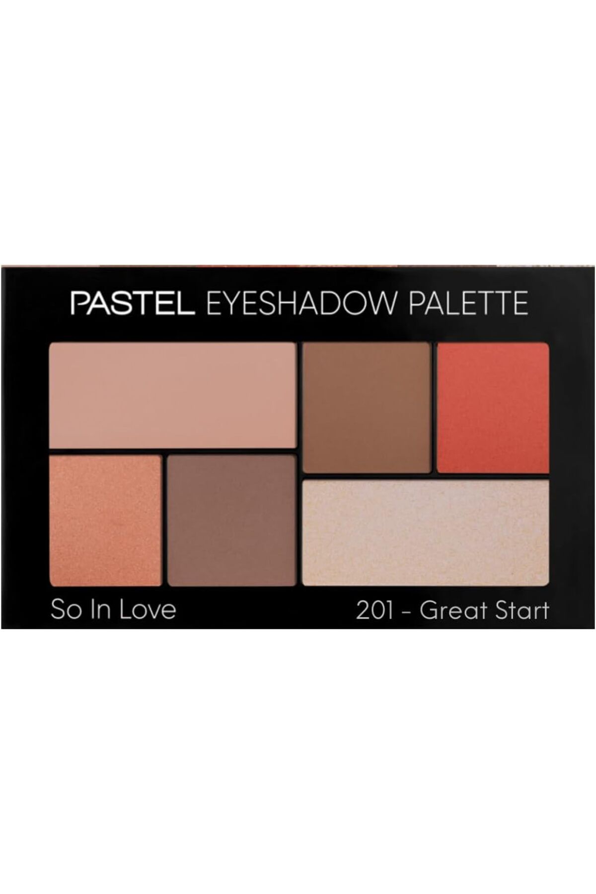 PASTELAJANS PASTEL PROFASHION 6' LI EYESHADOW PALETTE So In Love 201