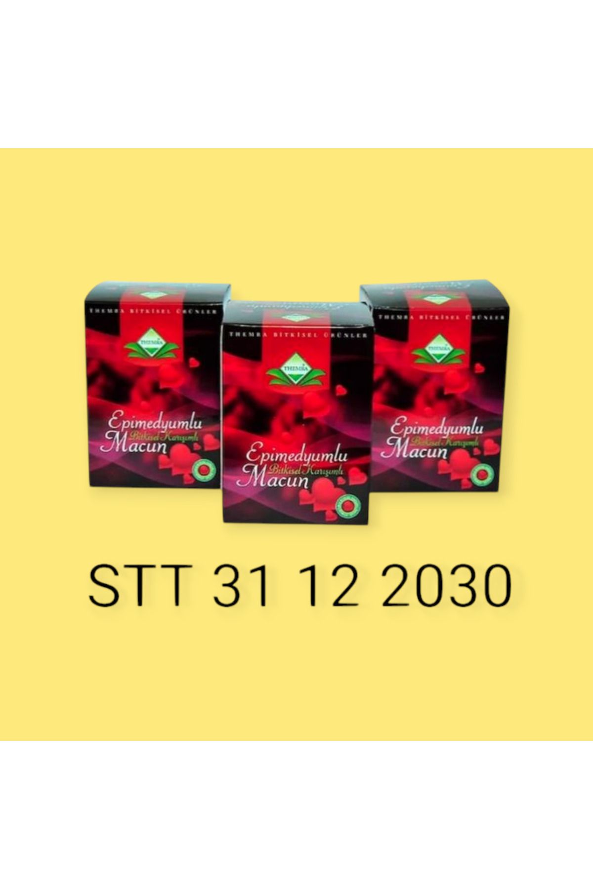 SEVİANA Themra 3X240 gram Bitkisel Karışımlı Mesir Atom Kuvvet Epimedyümlü1 Macun