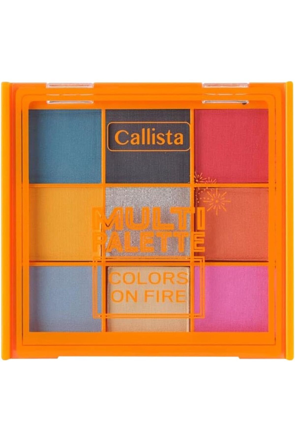Callista Multi Palette Eyeshadow Göz Farı Paleti 101 Colors On Fire