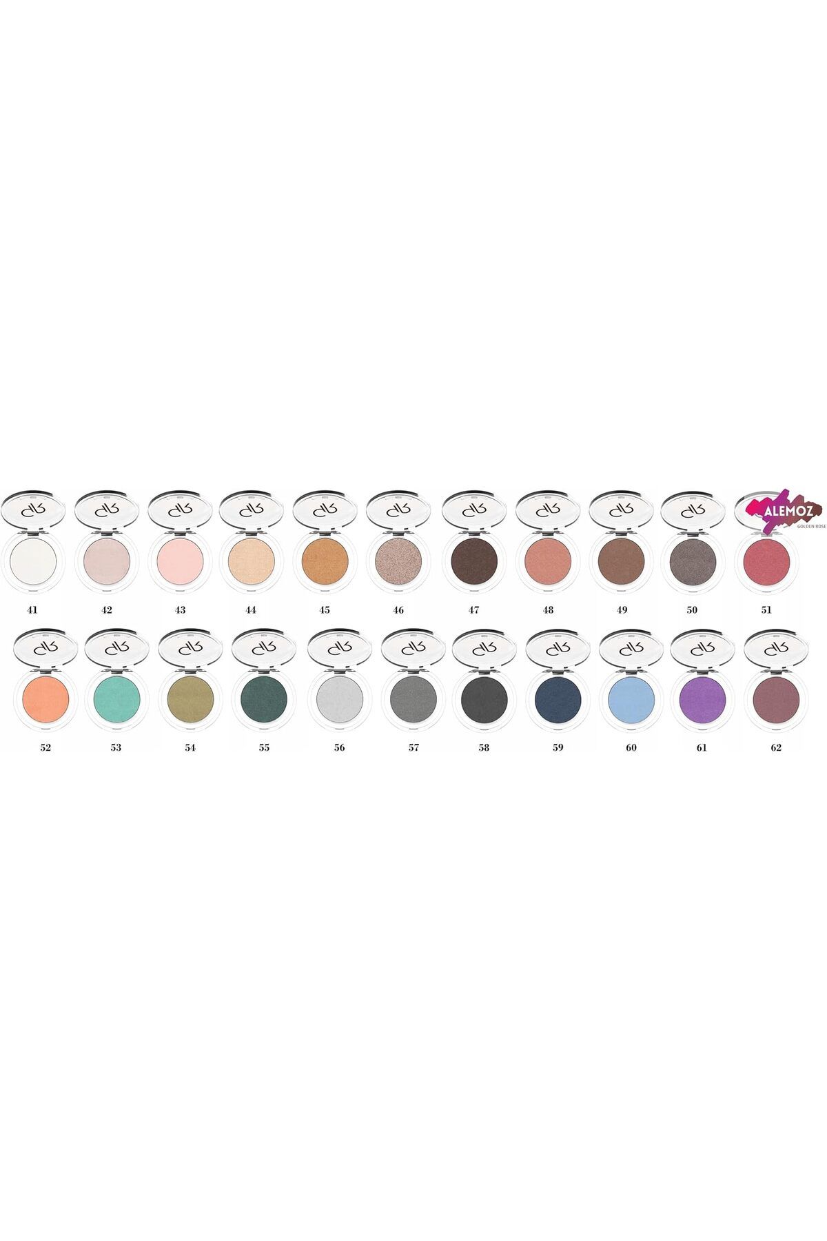 Golden Rose-Soft Color Matte Mono Eyeshadow No:12 4