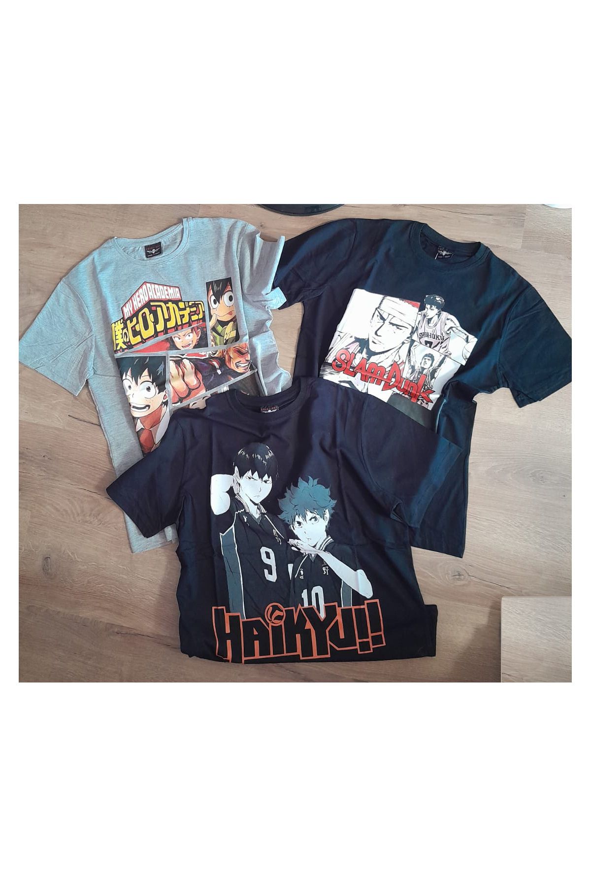 TakeTshirt 3'lü Paket Large Beden Unısex Tişört
