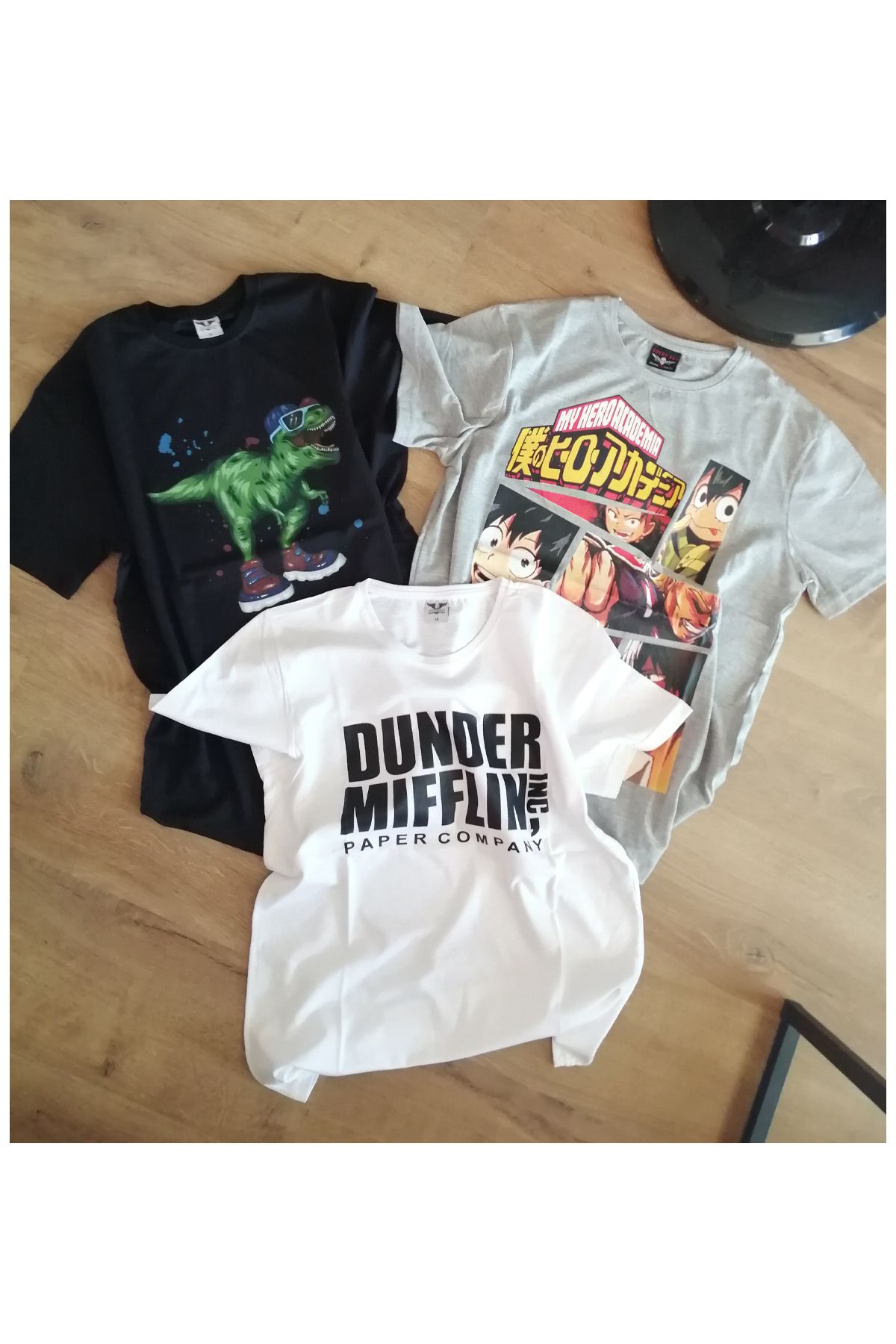 TakeTshirt 3'LÜ PAKET MEDIUM BEDEN UNISEX TİŞÖRT