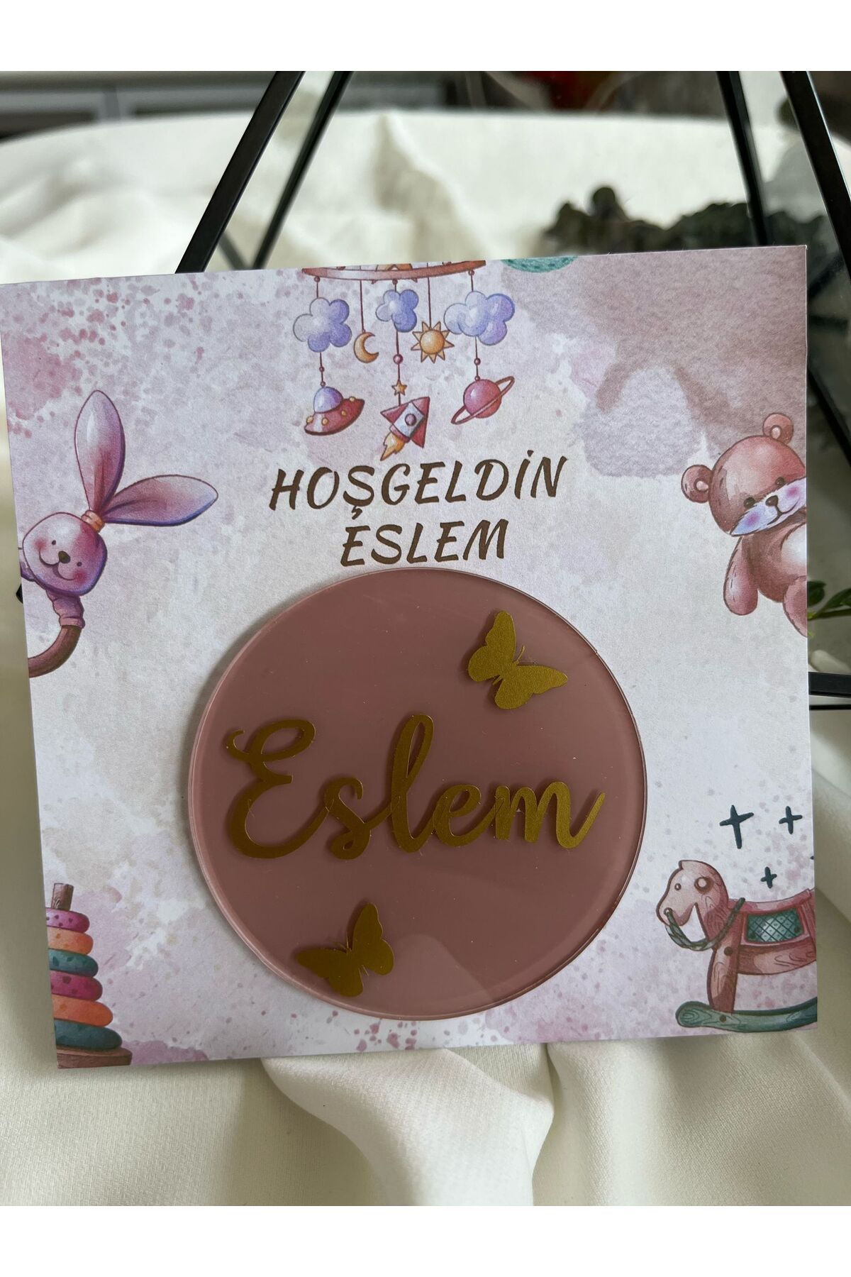 CEA Kartlı Pleksi Bebek Magneti (10 ADET)