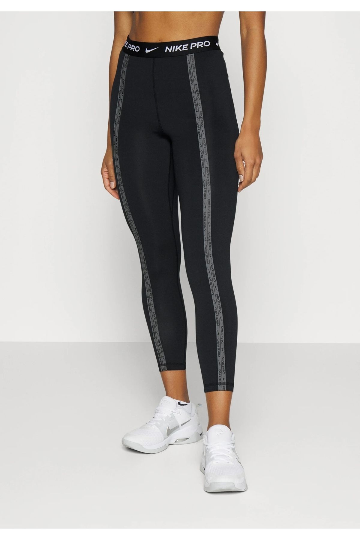 Nike Women's Pro Dri-FIT High-Rise 7/8 Tights Siyah Kadın Tayt