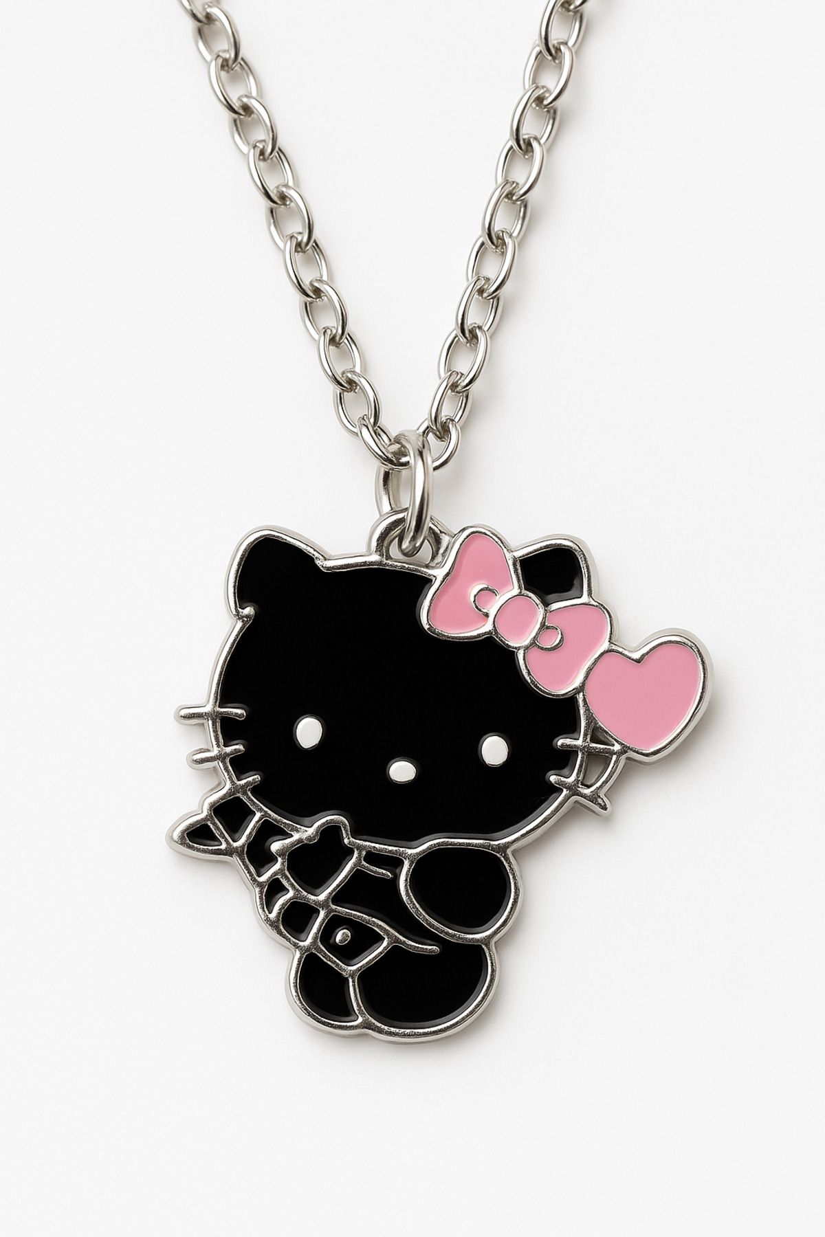MakeWell Kuromi Hello Kity My Melody Tasarımlı Zincirli Çocuk Kolyeleri