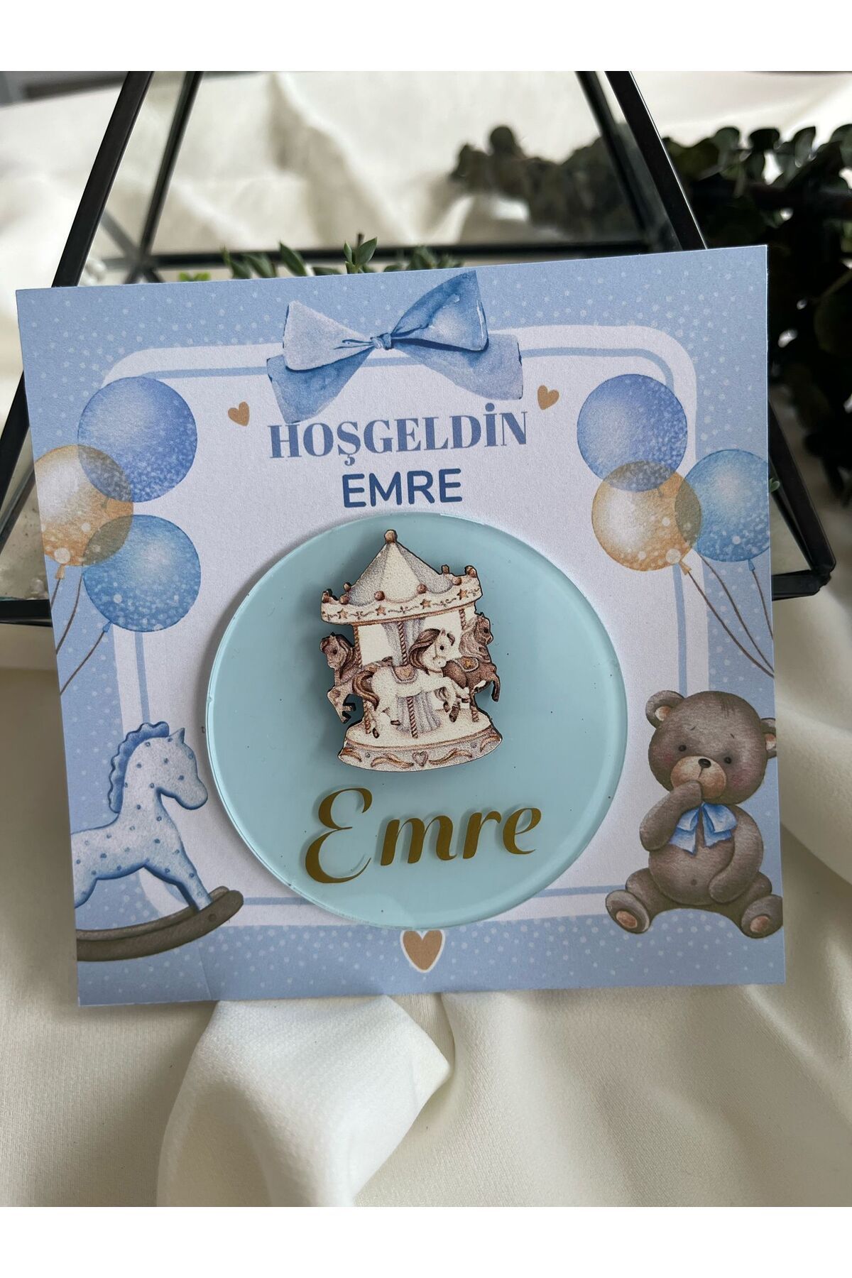 CEA Figürlü Pleksi Bebek Magneti (10 ADET)
