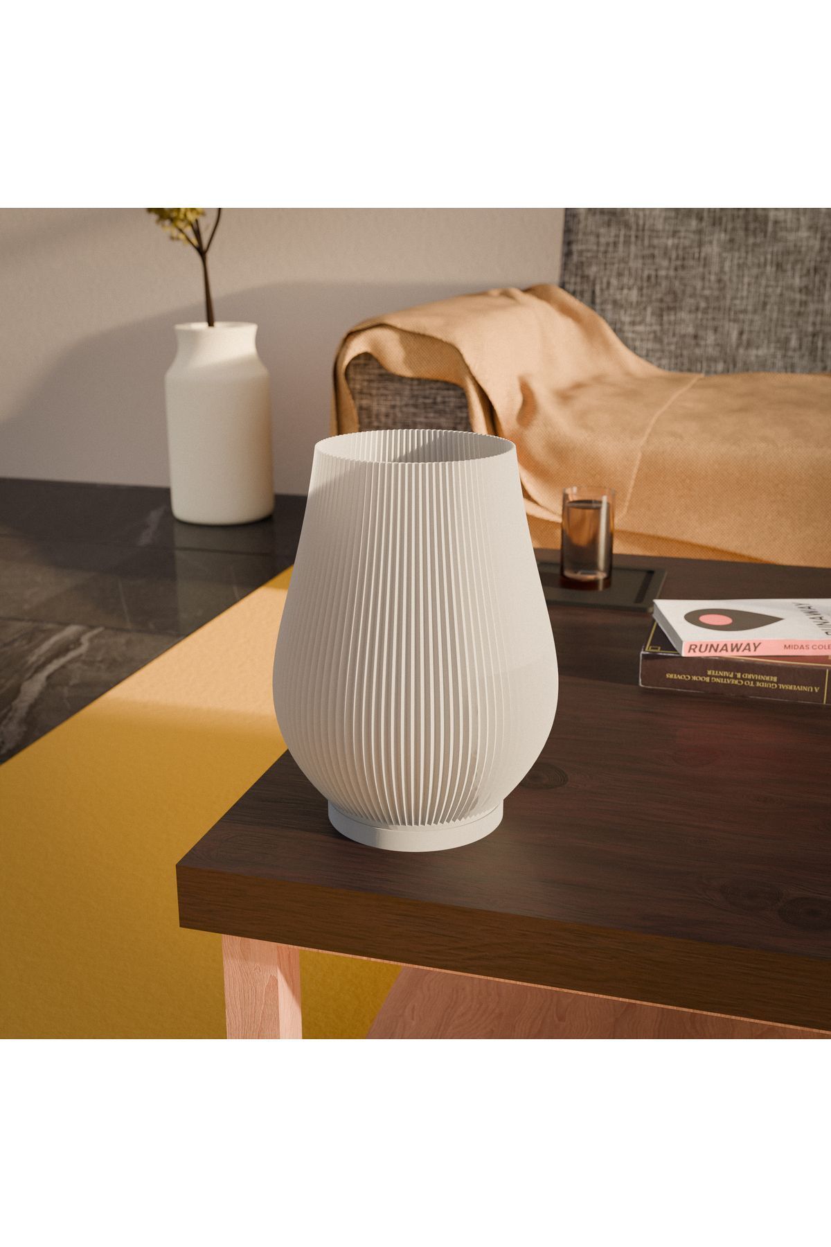 SerenityHaven Stria Modern Abajur