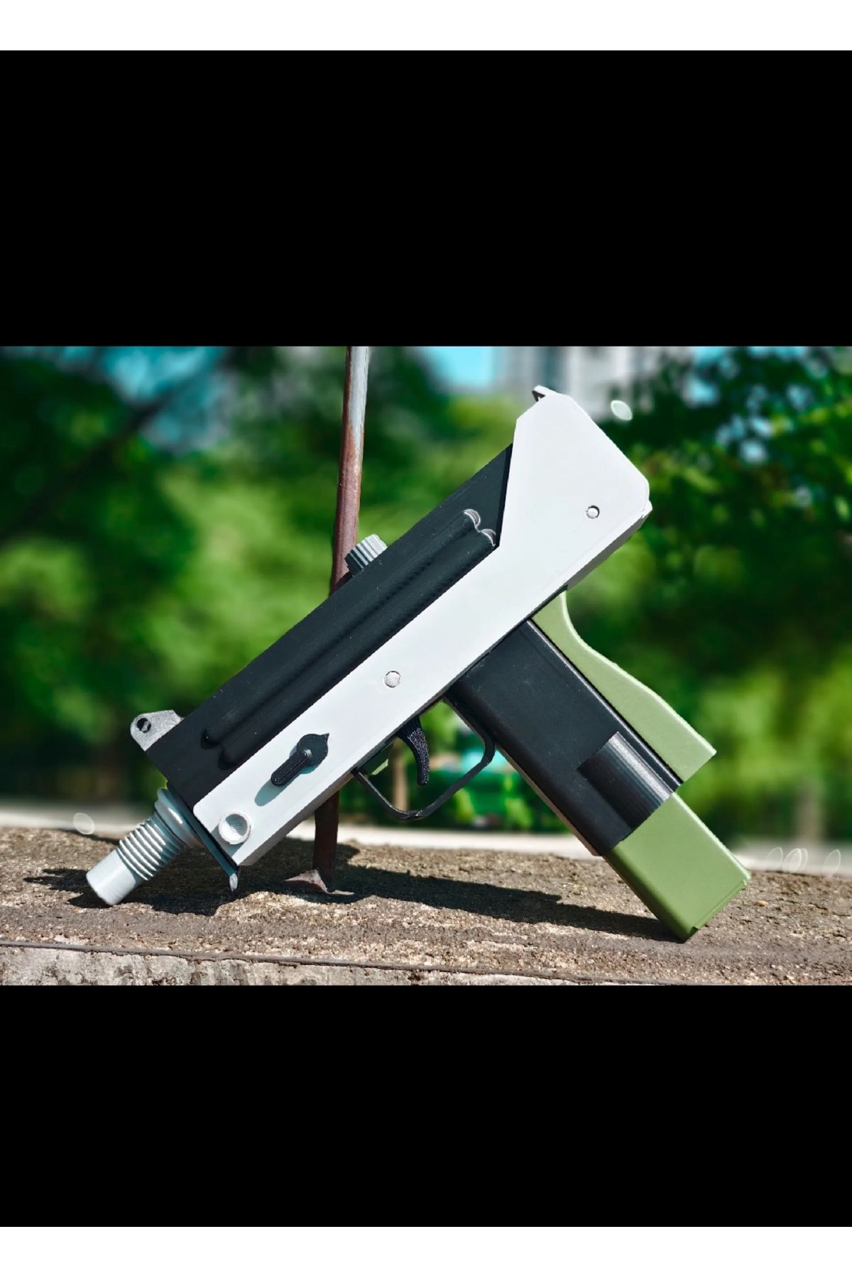 printastic Mac-10 Makinalı Silah Maketi