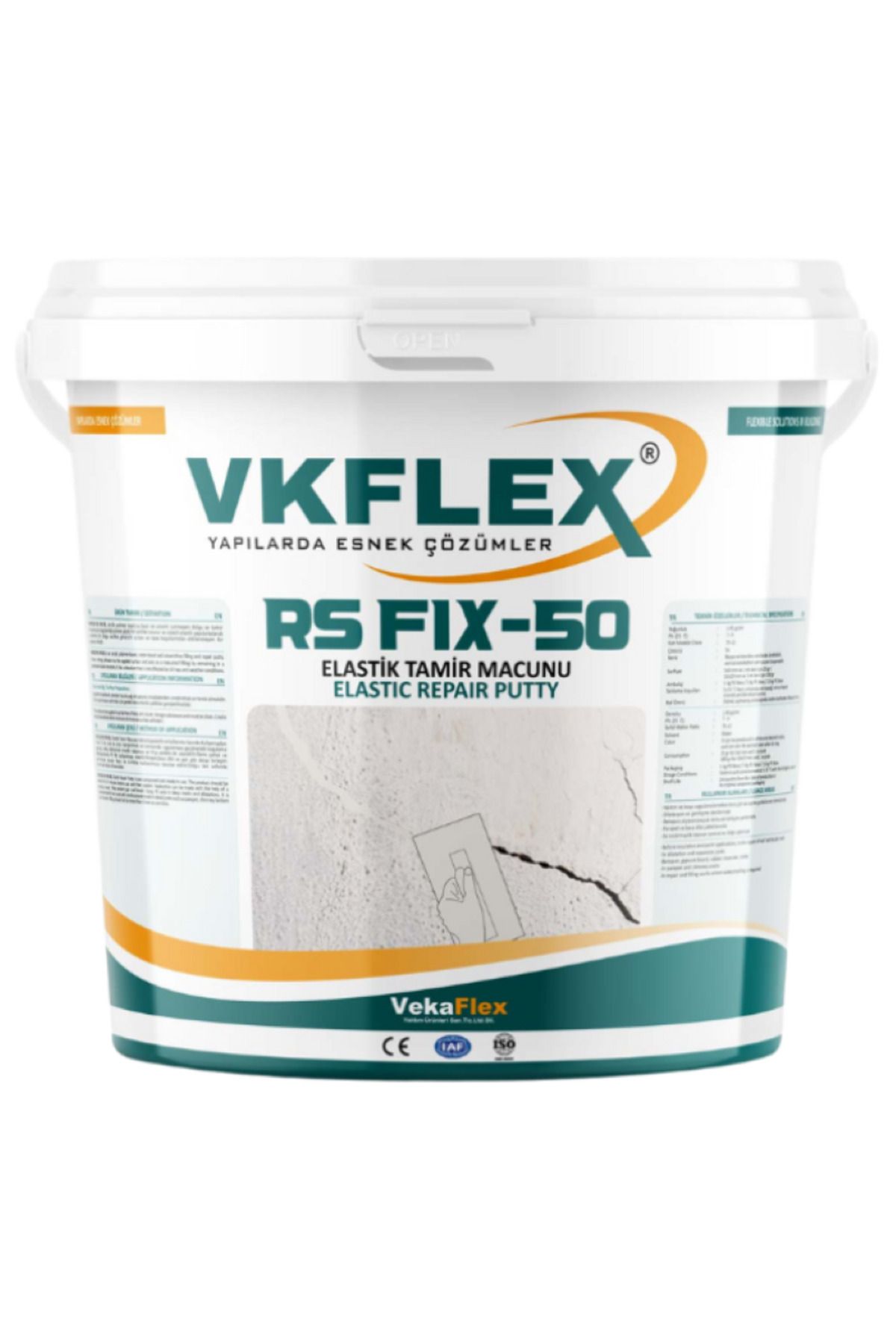 VKFLEX RS FIX-50 ELASTİK TAMİR MACUNU