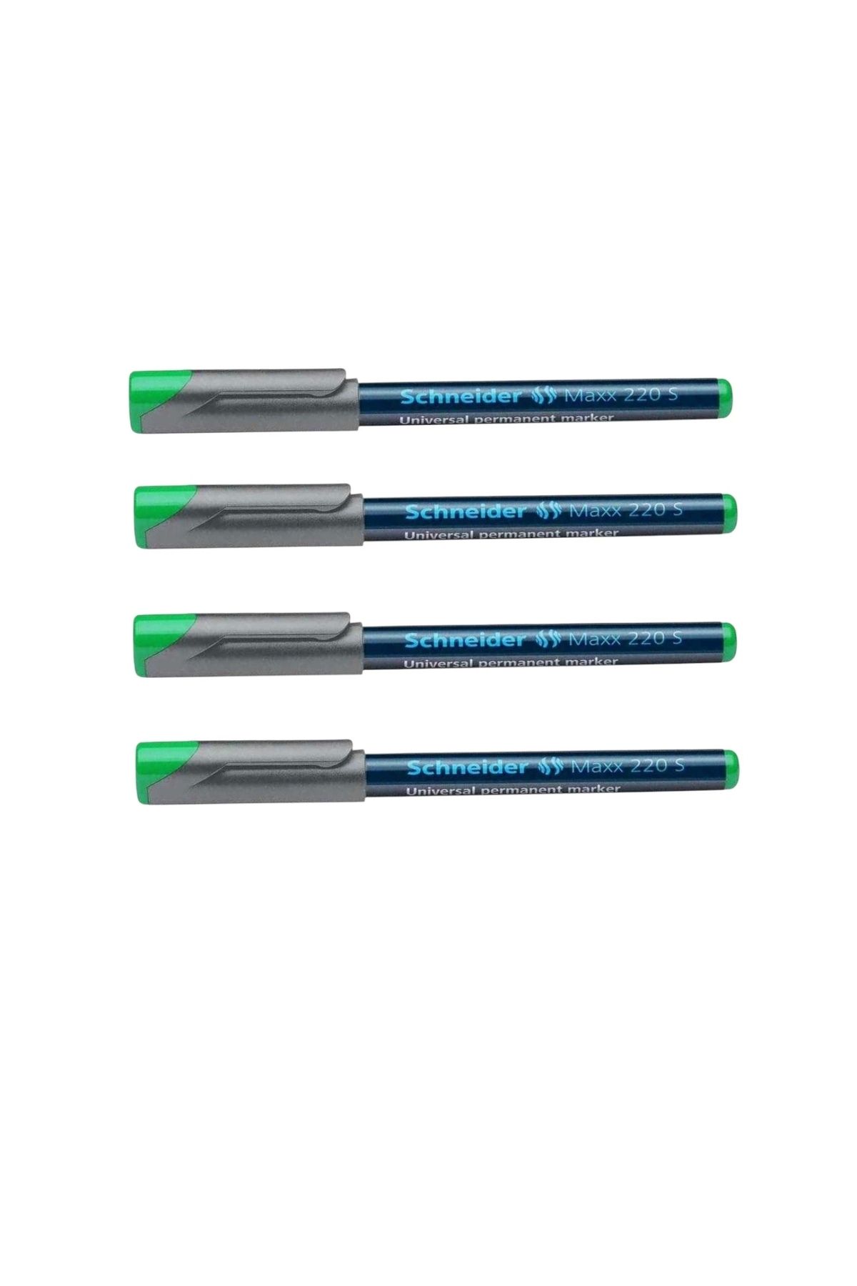 SCHNEIDER Maxx 220 S Asetat Kalemi 0,4 Mm Yeşil ( 4 Adet )