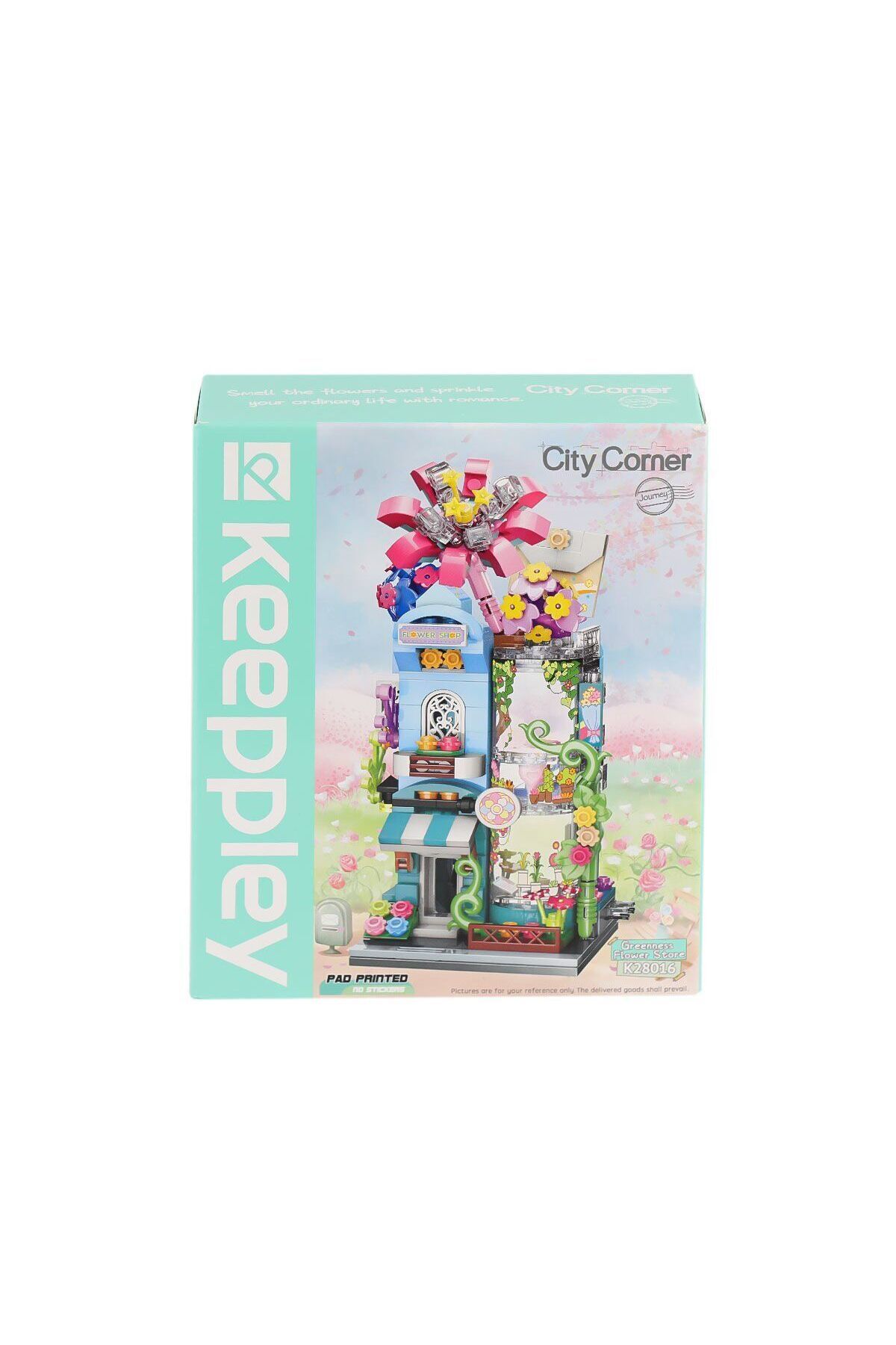 melfxxl eticaret KP28016 Keeppley Grenness Flower Store Blok Seti