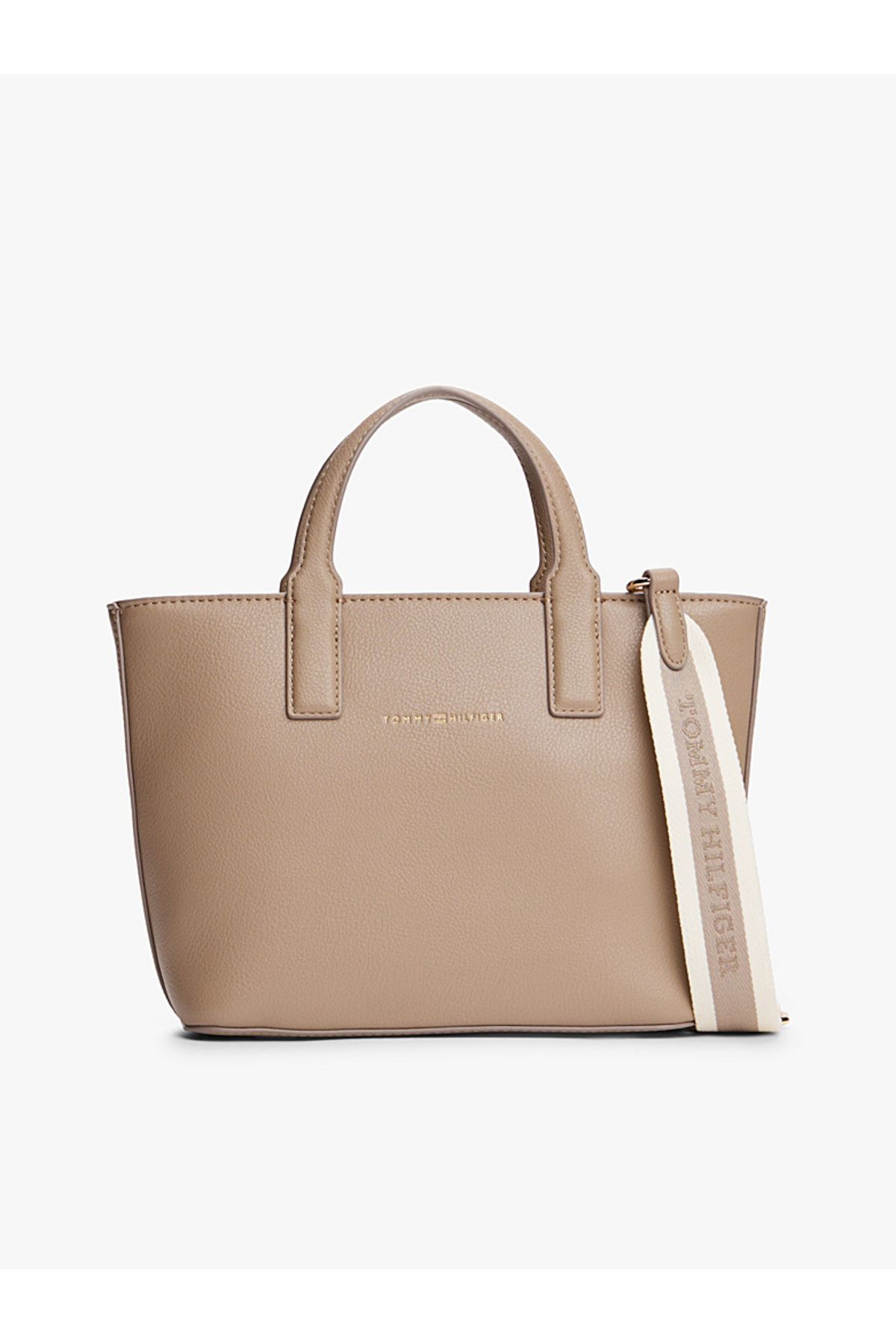Tommy Hilfiger Logo Webbing Strap Tote Bag