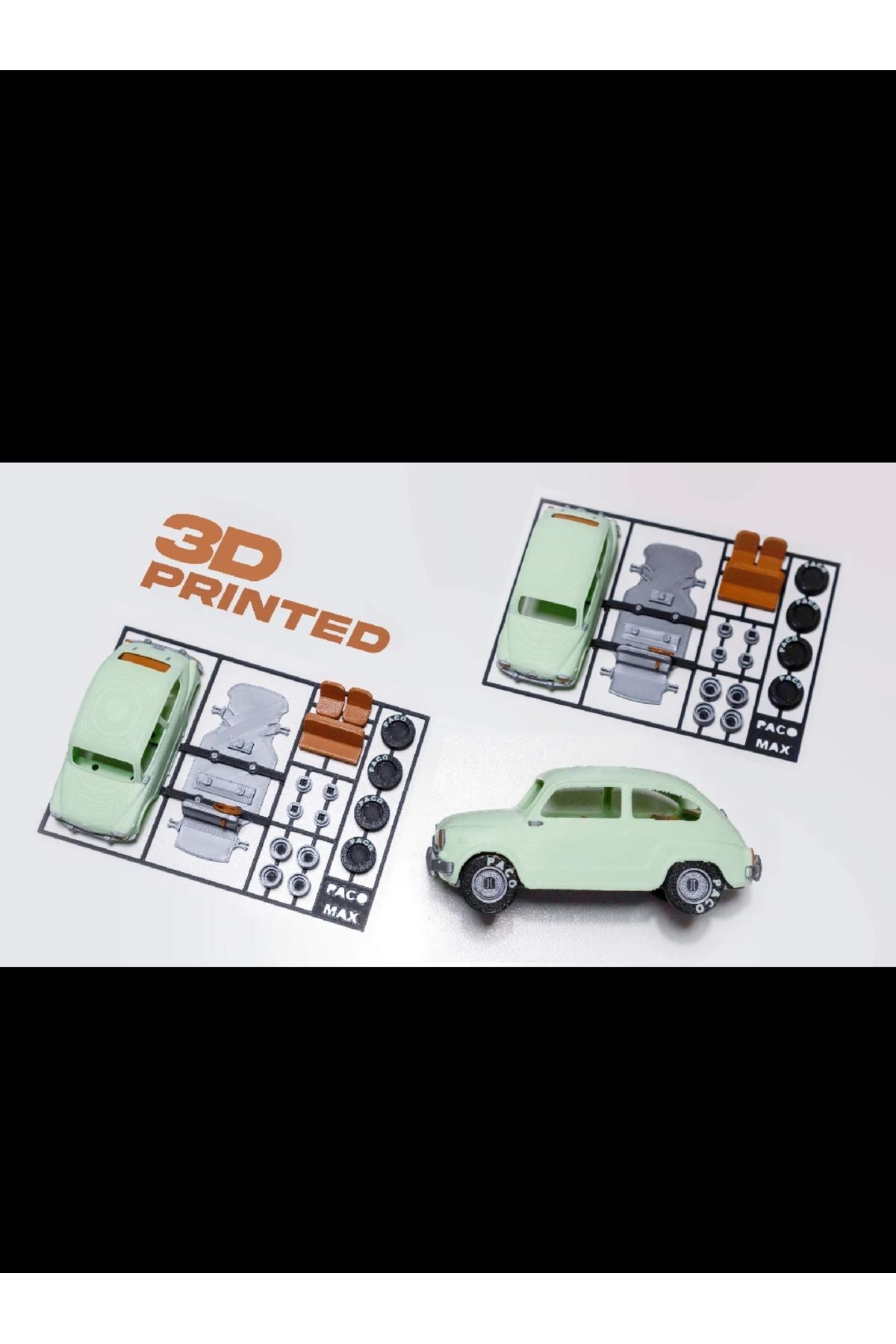 printastic Fiat 600 Kit Kart
