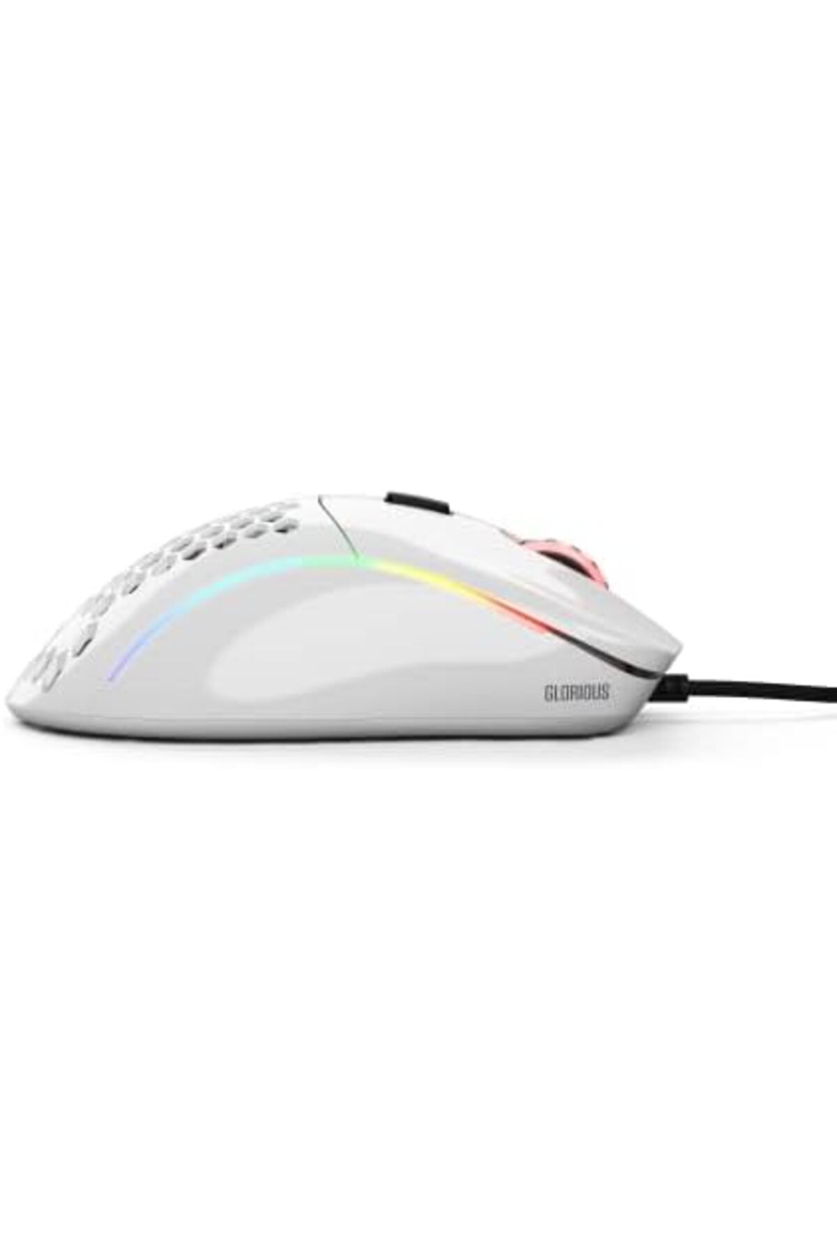 Glorious-Glorious Gaming Model D Wired Gaming Mouse - 68g Superlight Honeycomb Design, RGB, Ergonomic, Pixart 8