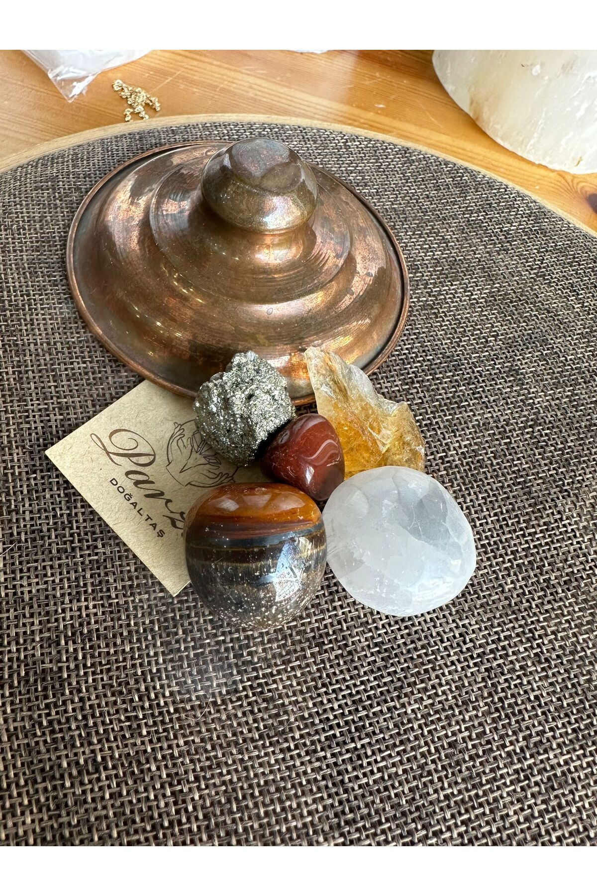 SerenityHaven Bolluk ve Bereket Doğal Taş Seti