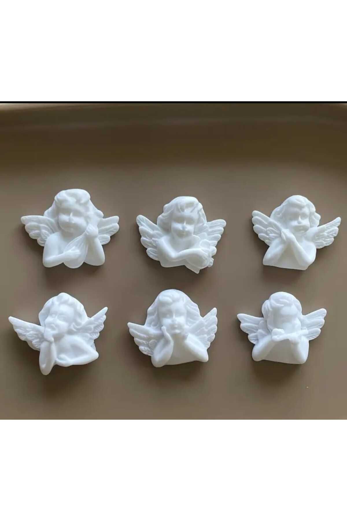 Karra Art Beton Melek Magnet 6 Lı