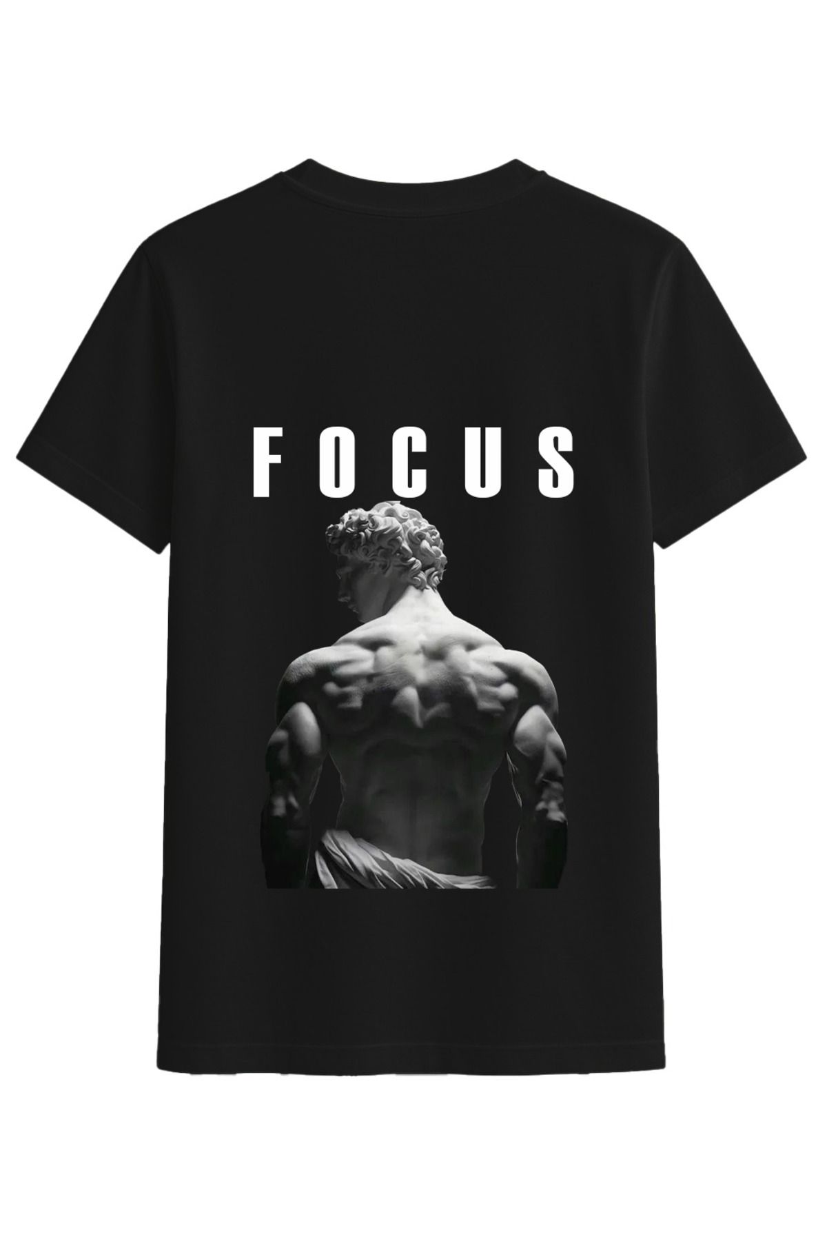 Vigor Wear FOCUS Baskılı Oversize T-Shirt
