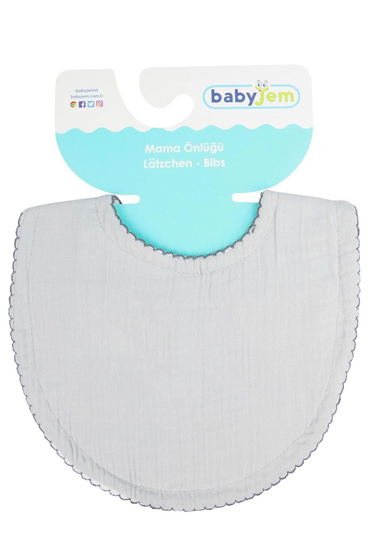 jupiter global bazaar BabyJem Bürümcük Müslin Önlük 811 Gri
