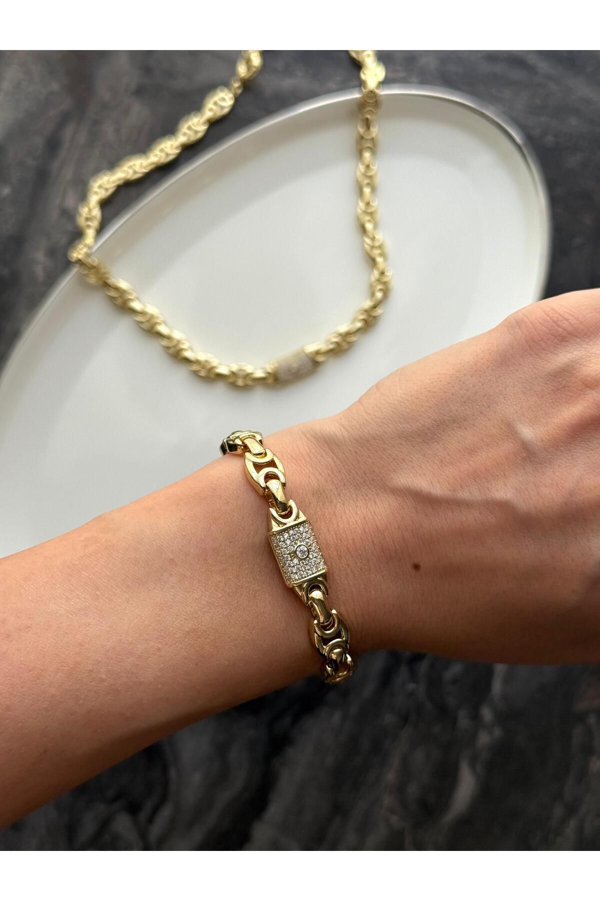 Nera Accessories Kolye Bileklik Set