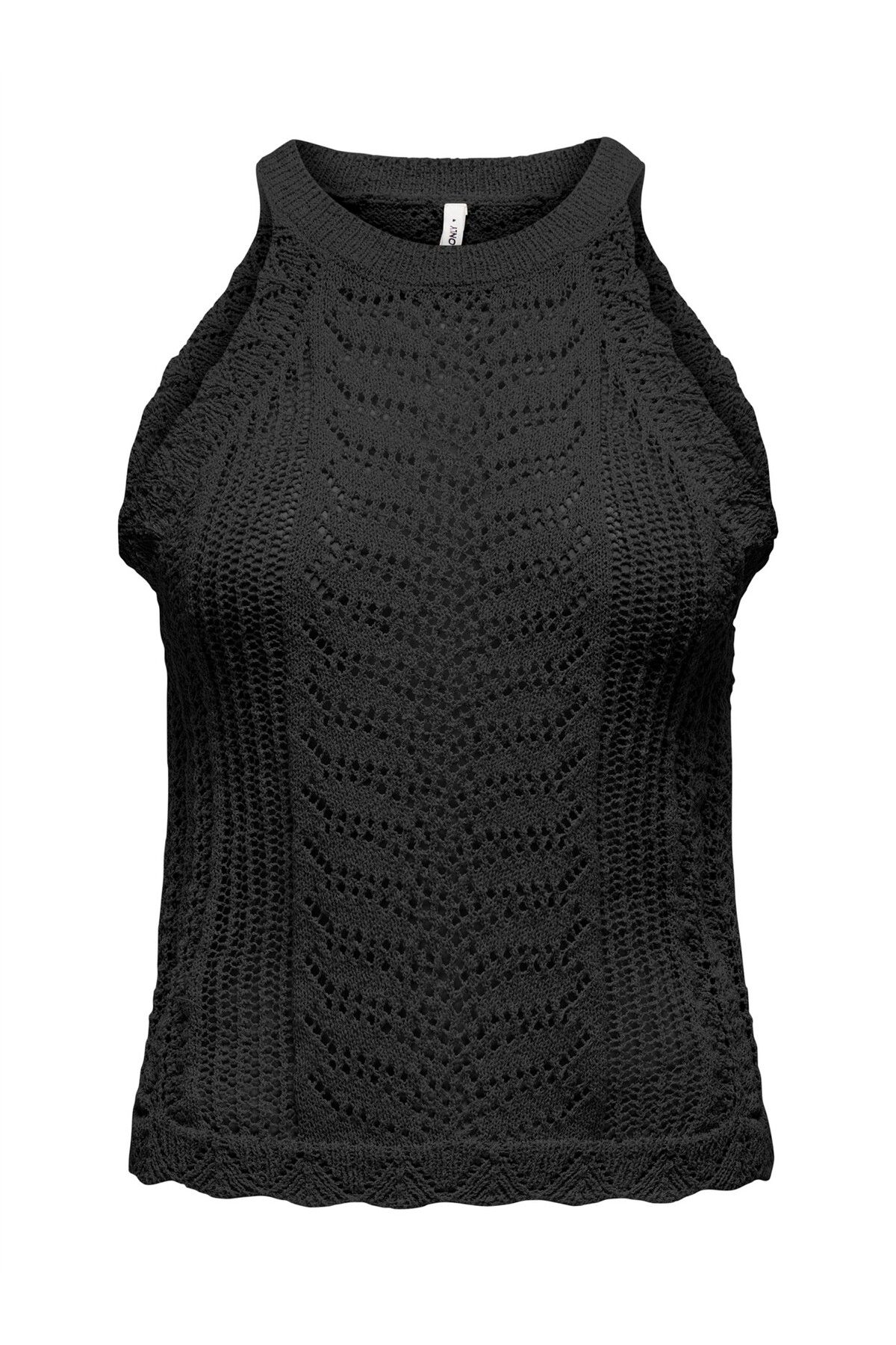 ONLY ONLERIN LIFE SL TOP KNT Kadın Siyah Kazak - O15341573
