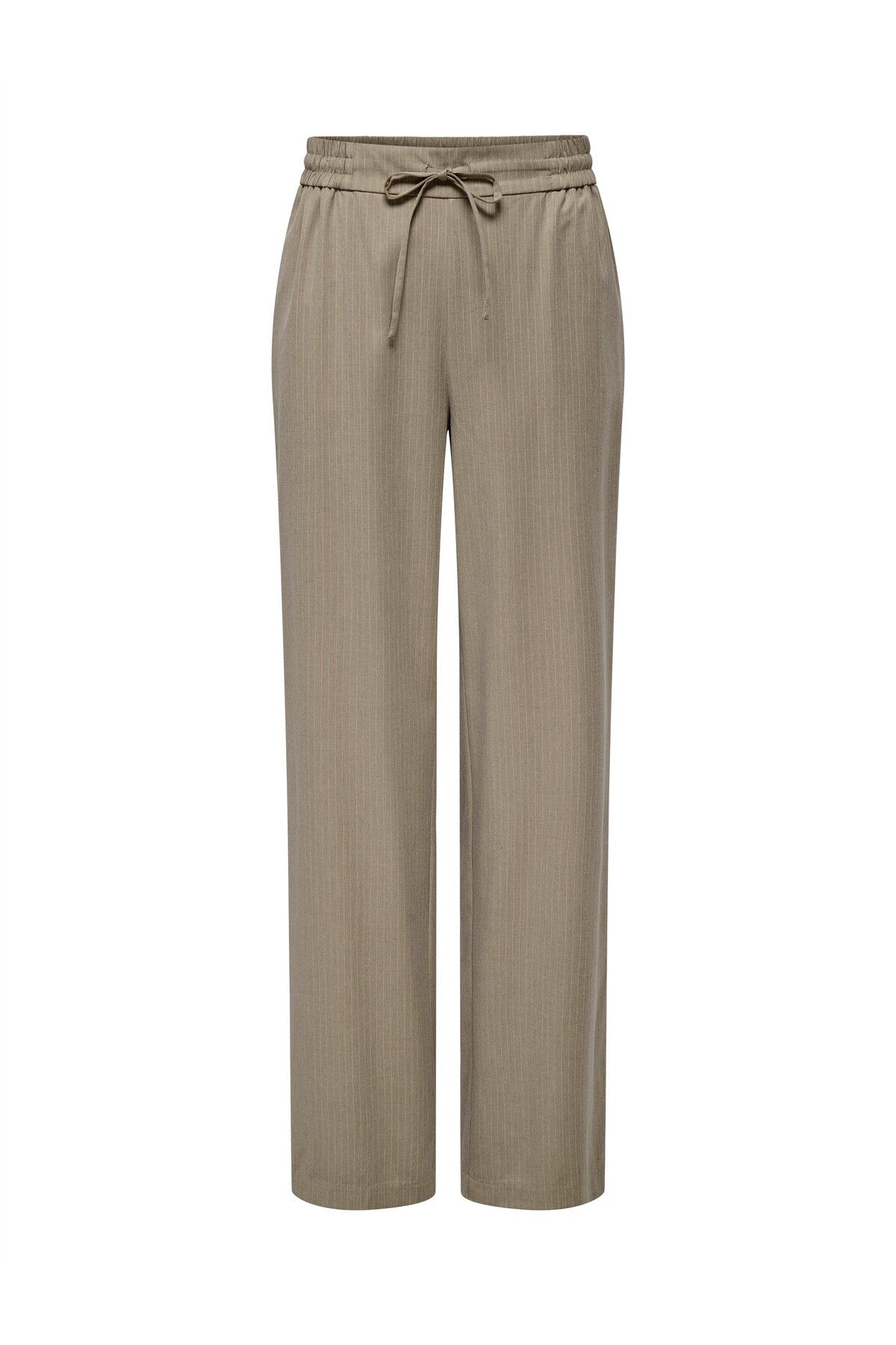 ONLY ONLKAZO HW PULL-UP PINST STR PANT TLR Kadın Bej Pantolon - O15341218