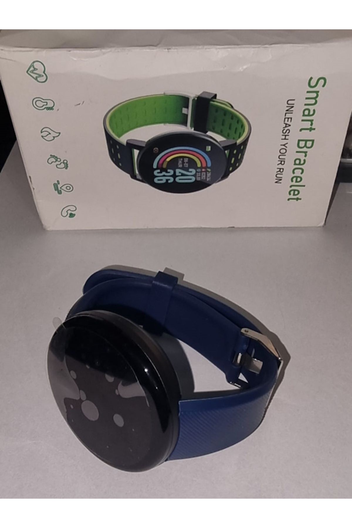 Smart BRACELET YOUR HEALTH STEWARD (YUVARLAK BEYAZKUTU)