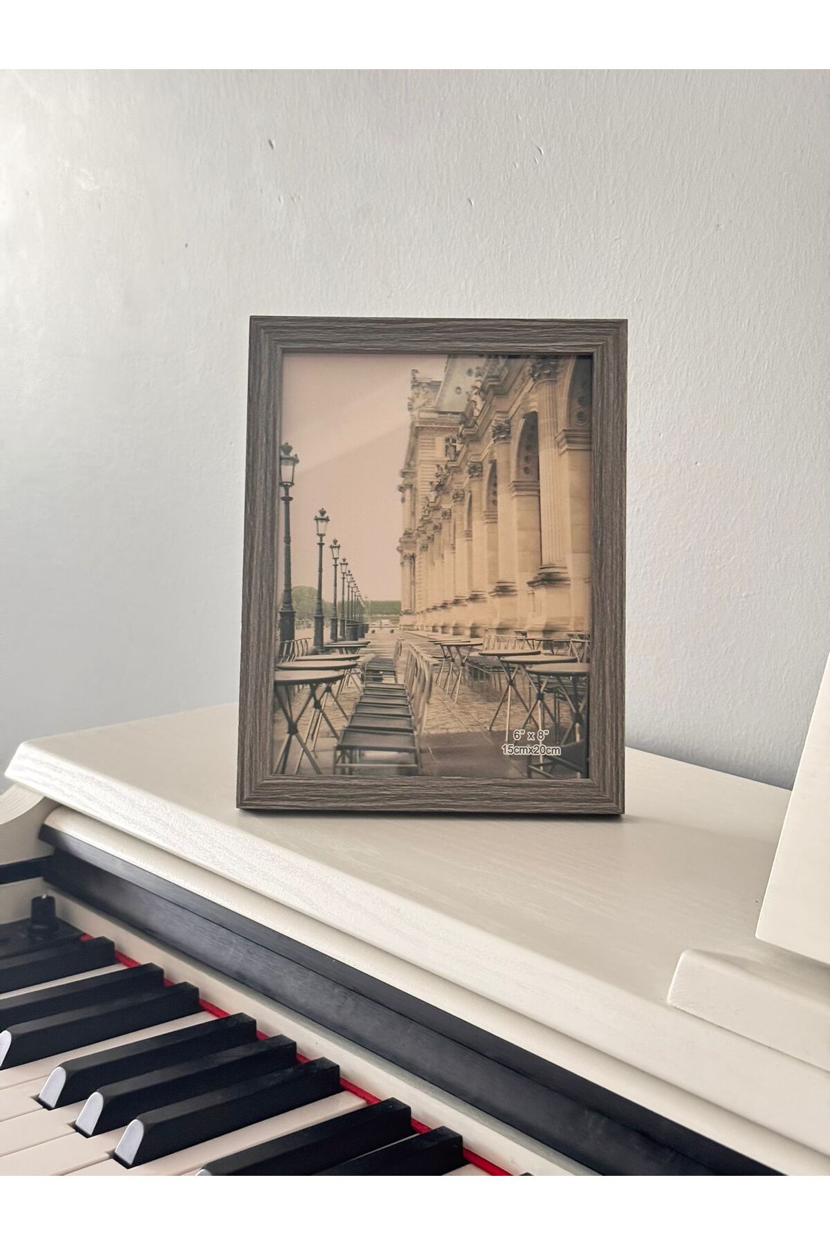 Janset Ahşap çerçeve, ahşap fotoğraf çerçevesi cam 15*20 cm