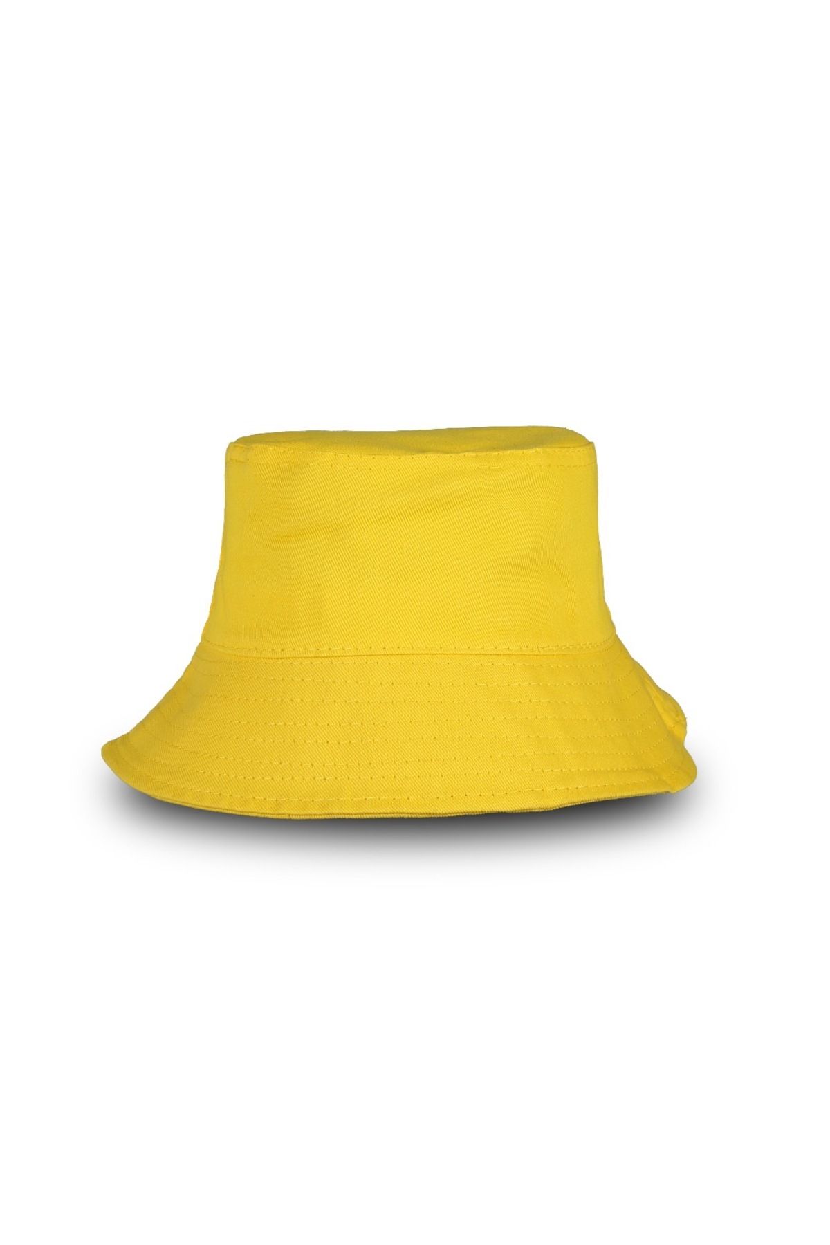 Butik Sarı Balıkçı kova model bucket şapka