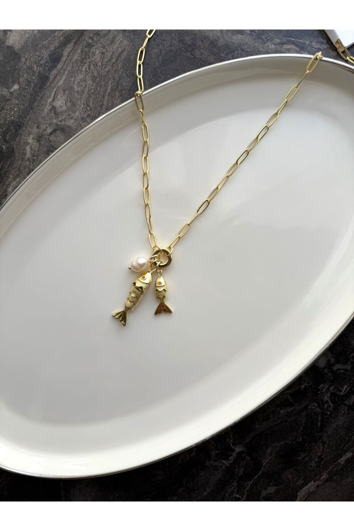 Nera Accessories Balık Kolye