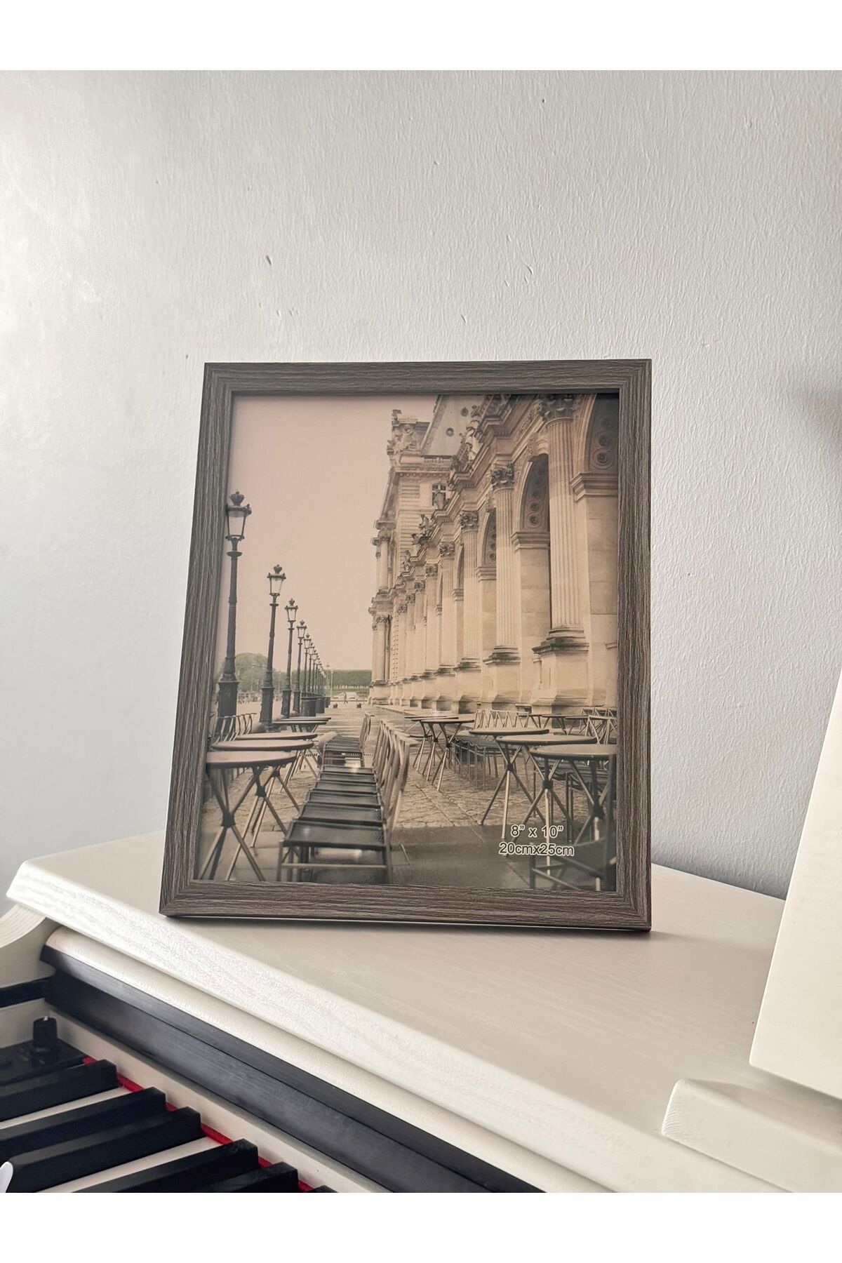 Janset Ahşap çerçeve, ahşap fotoğraf çerçevesi cam 20*25cm